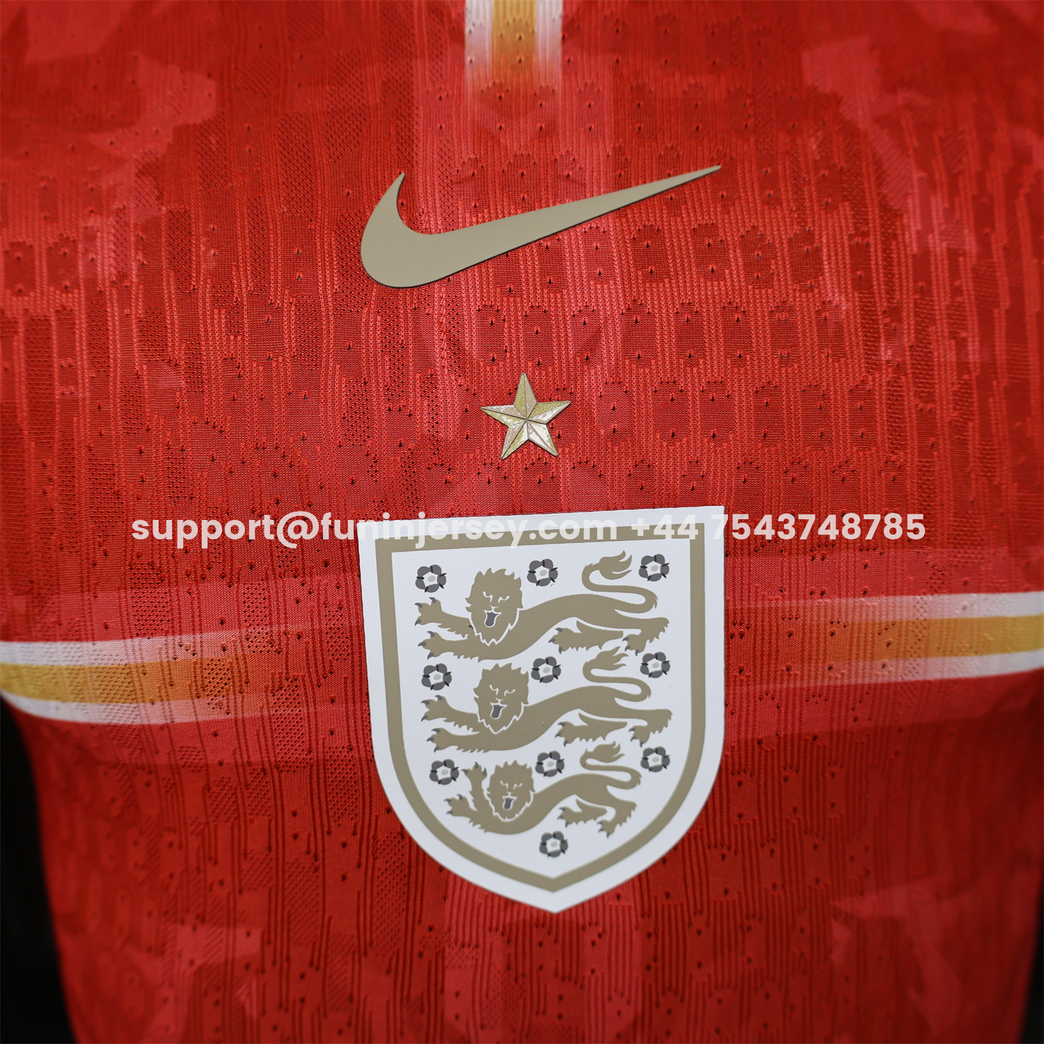 Funinjersey-England 2026 Red Special Jersey - Player Version