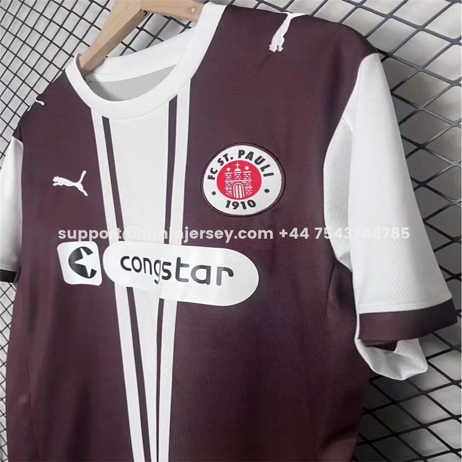 Funinjersey-St. Pauli 25-26 Classic 1970s Design Special Jersey - Fans Version