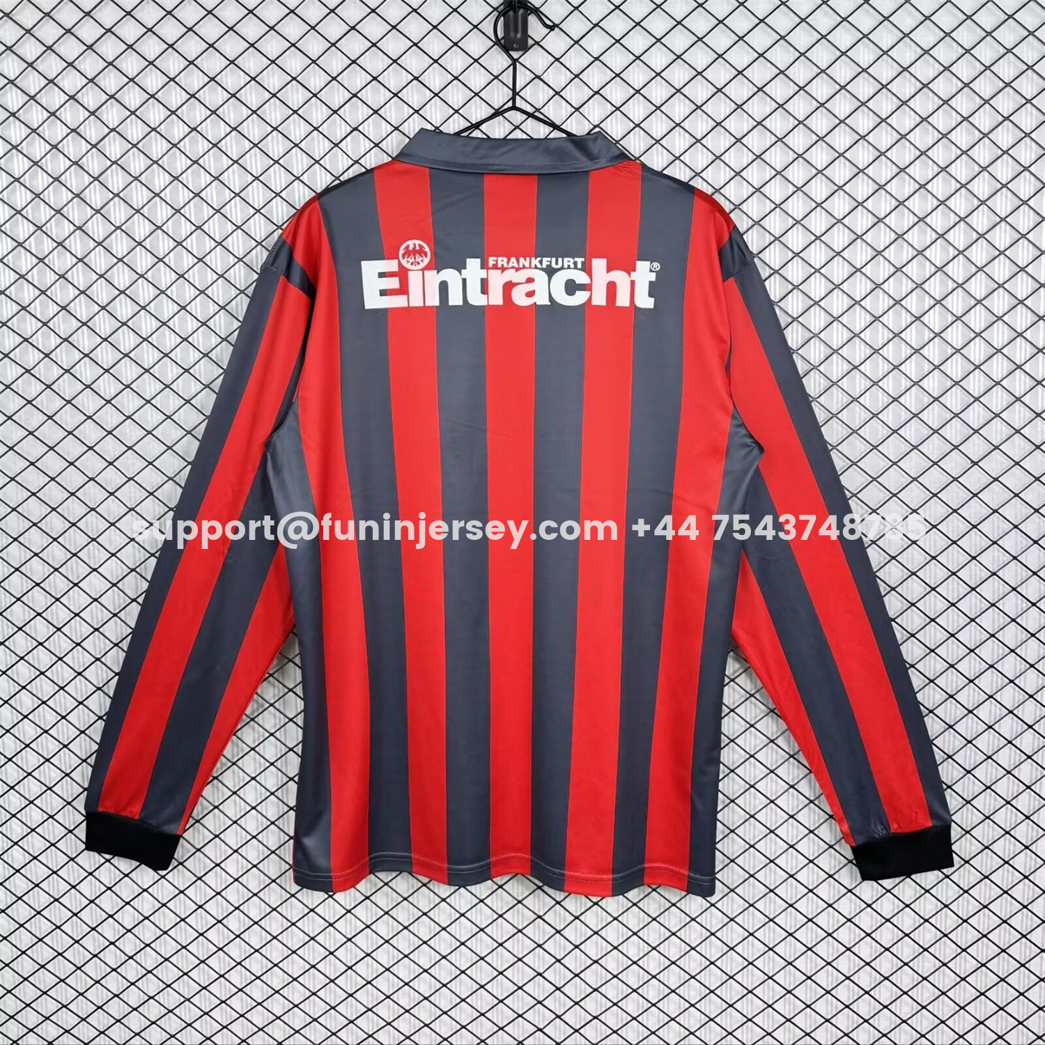 Funinjersey-Retro Frankfurt 1991-92 Home Long Sleeves Jersey