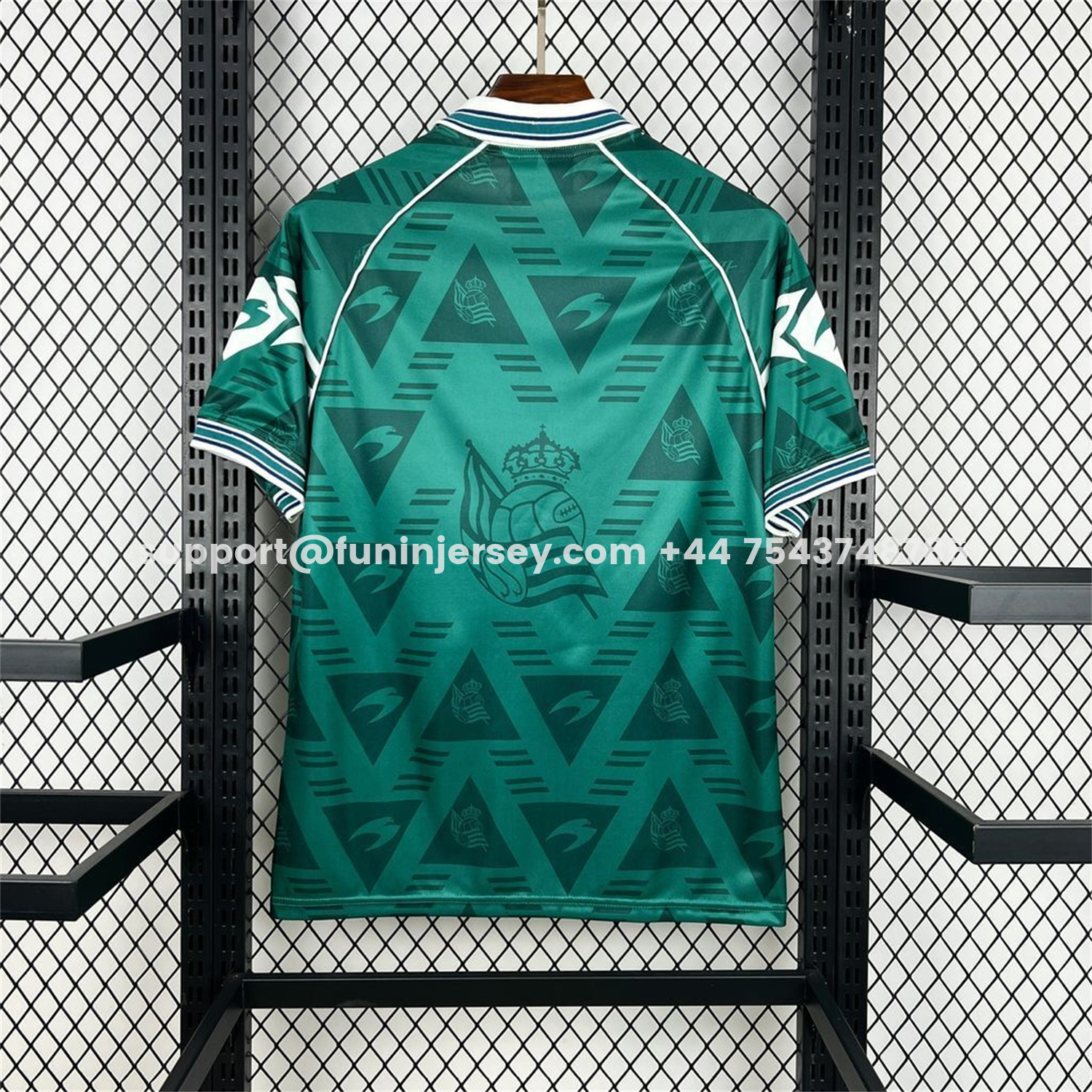 Funinjersey-Retro Real Sociedad 1995-96 Home Jersey