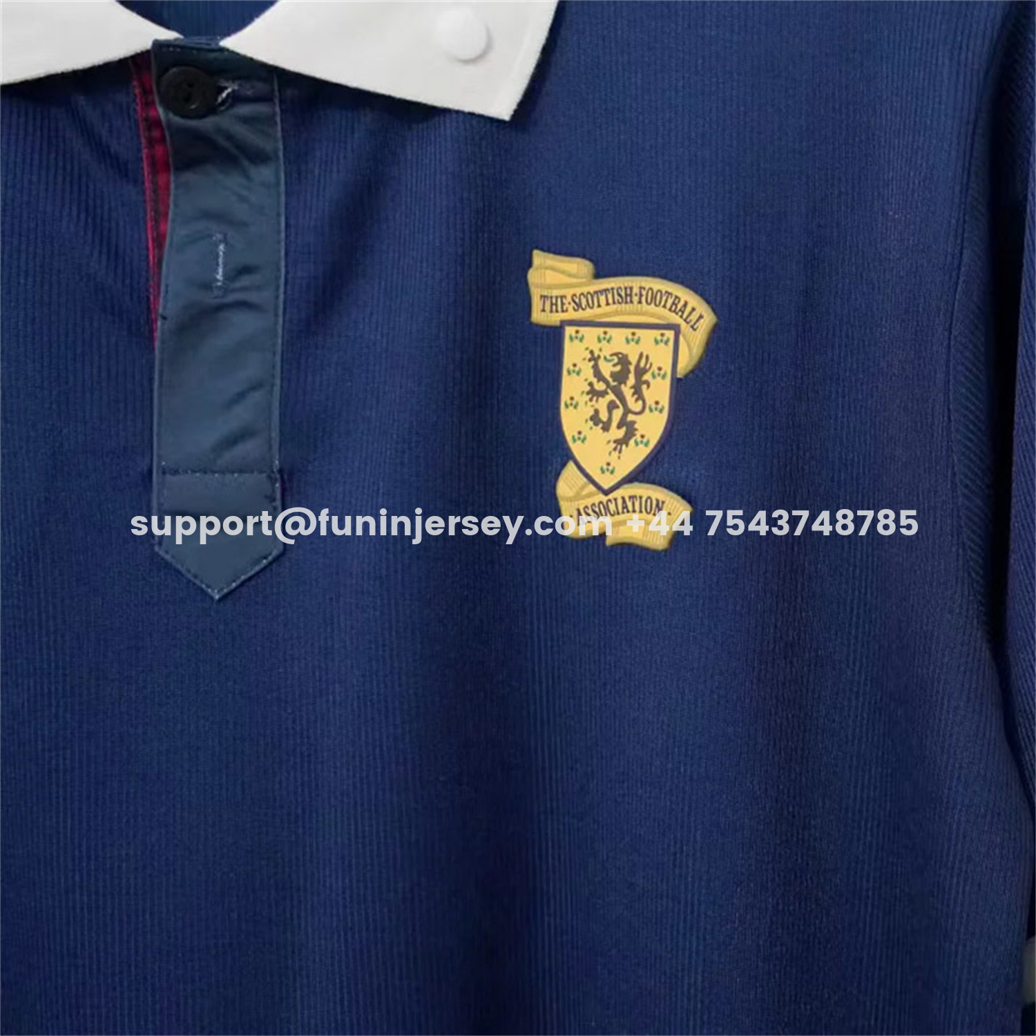 Funinjersey-Retro S-c-o.t l.a-n.d 1988-89 Home Jersey - Fans Version