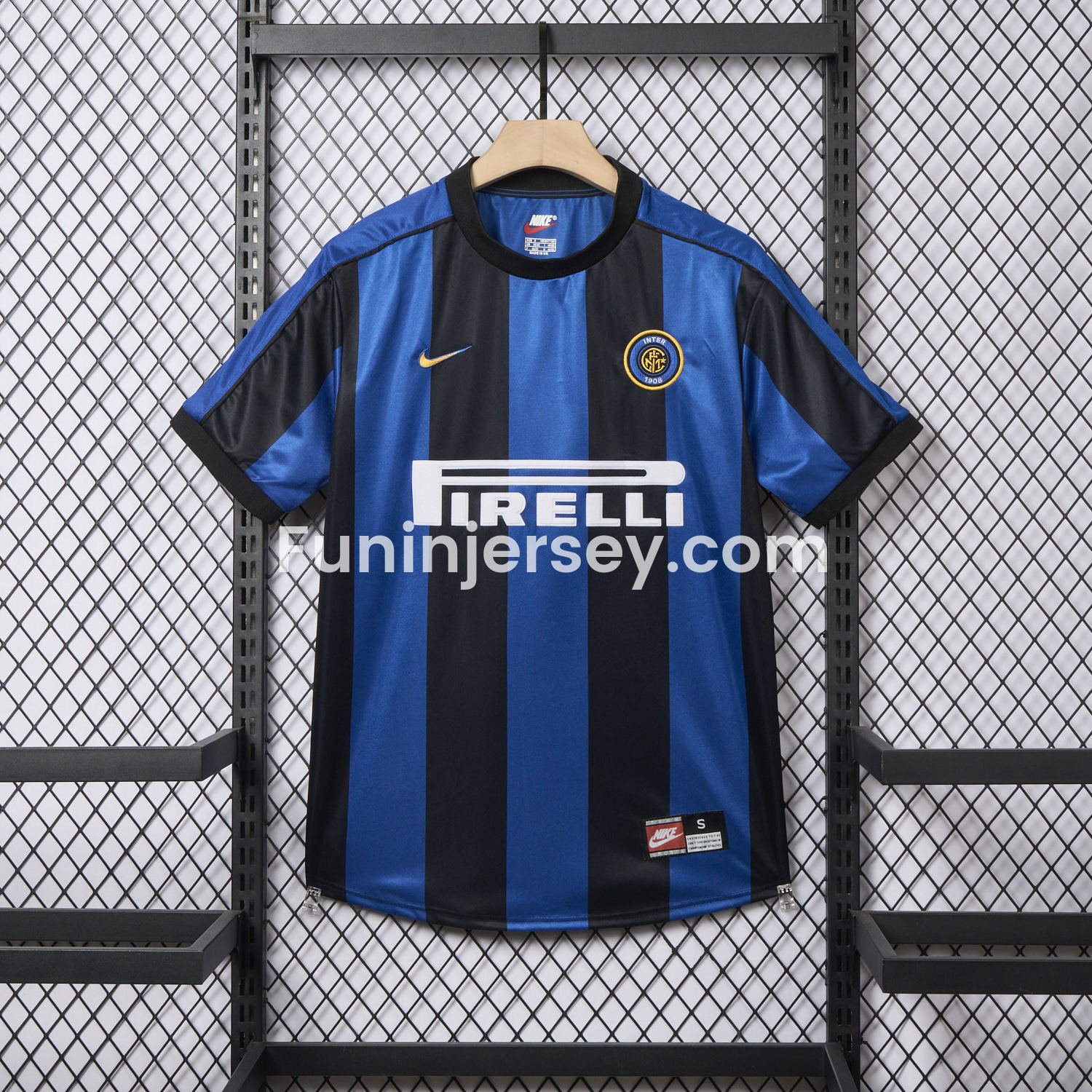 Funinjersey-Retro Inter Milan 00-01 Home Jersey