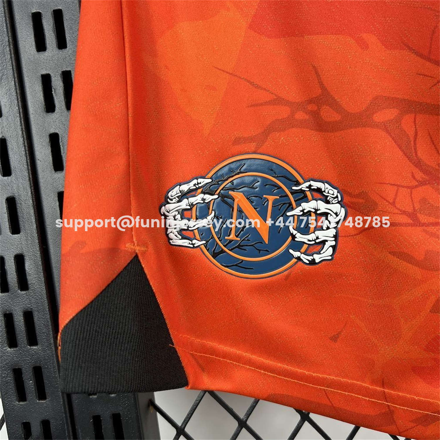 Funinjersey-Napoli 25-26 Halloween Orange Shorts - Fans Version