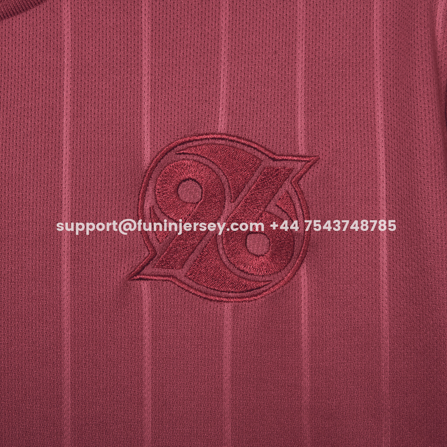 Funinjersey-Hannover 96 25-26 130th Anniversary Jersey - Fans Version
