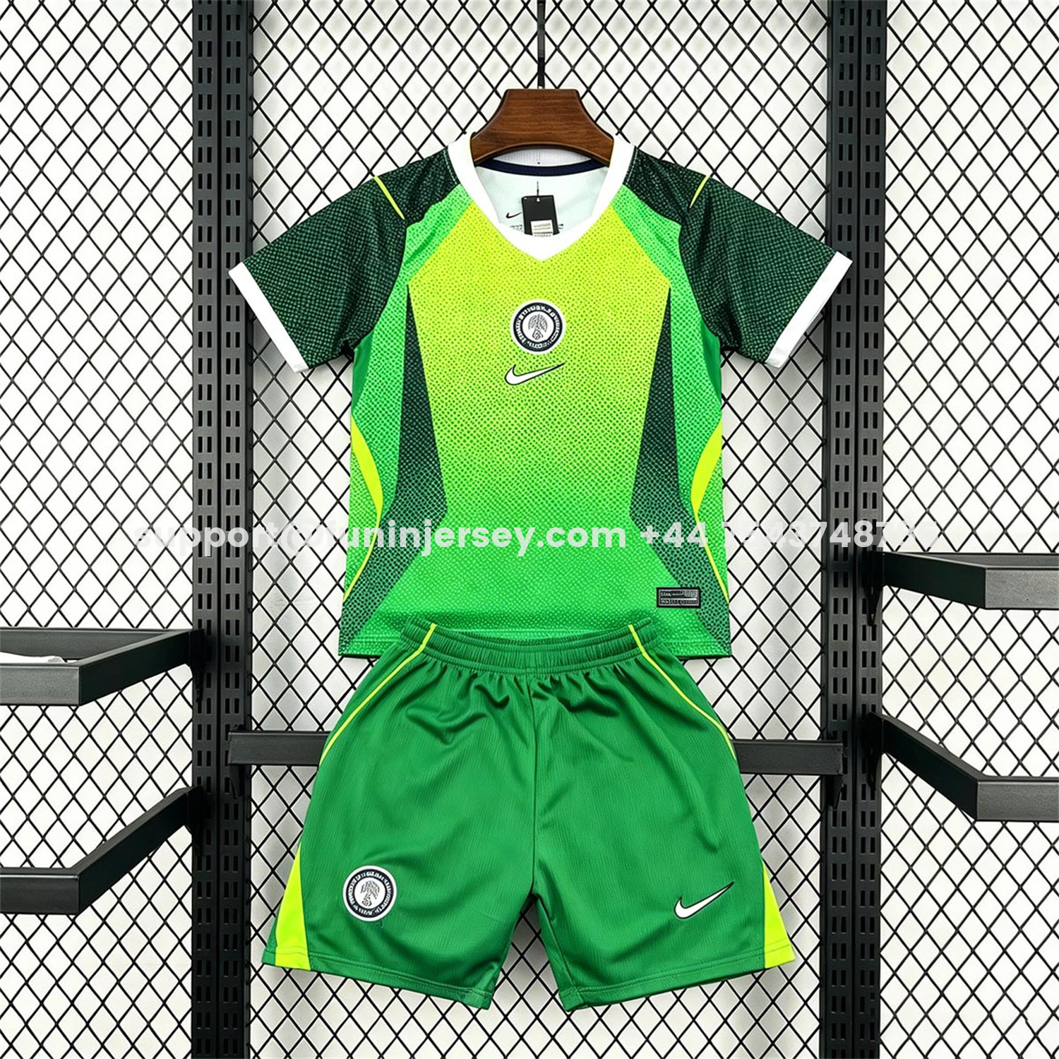 Funinjersey-Nigeria 2026 Home Kids Kit
