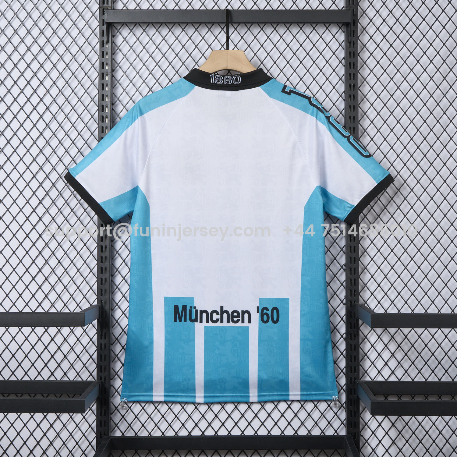 Funinjersey-Retro TSV 1860 München Munich 1996 Home Jersey