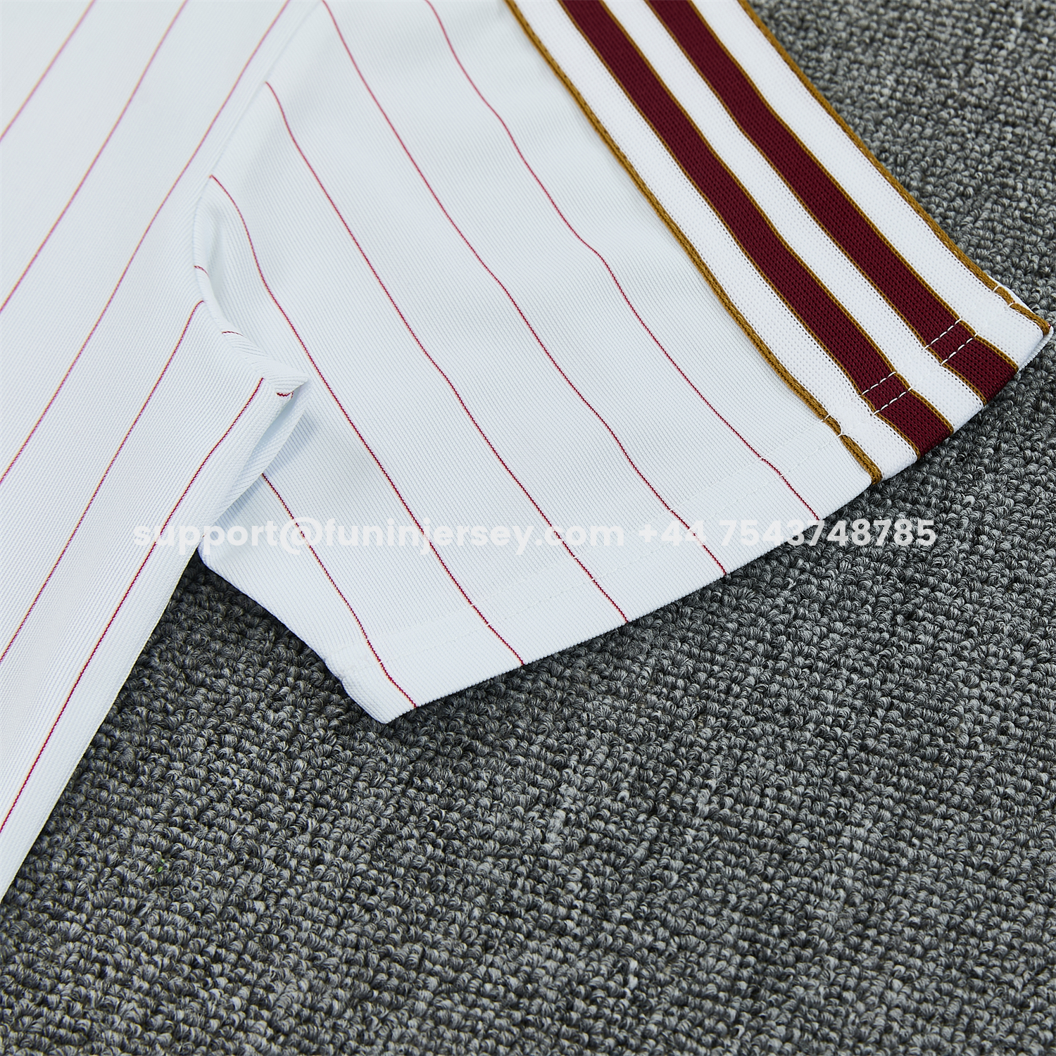 Funinjersey-Arsenal 25-26 Retro Style Short-Sleeve Training Set - Colors Top & White With Thin Mar Pants