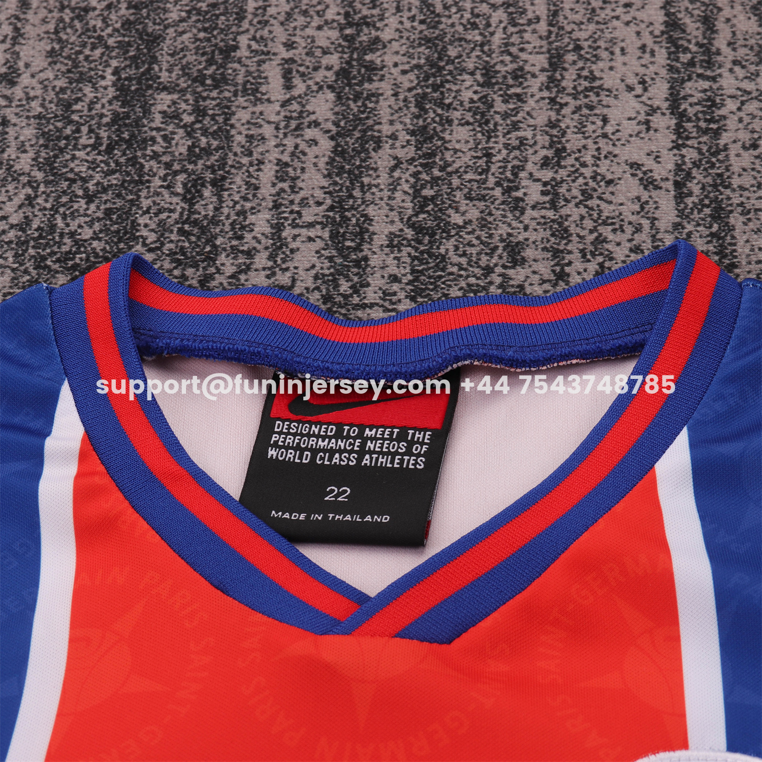 Funinjersey-Retro Paris Saint-Germain PSG 1995-96 Home Kids Kit