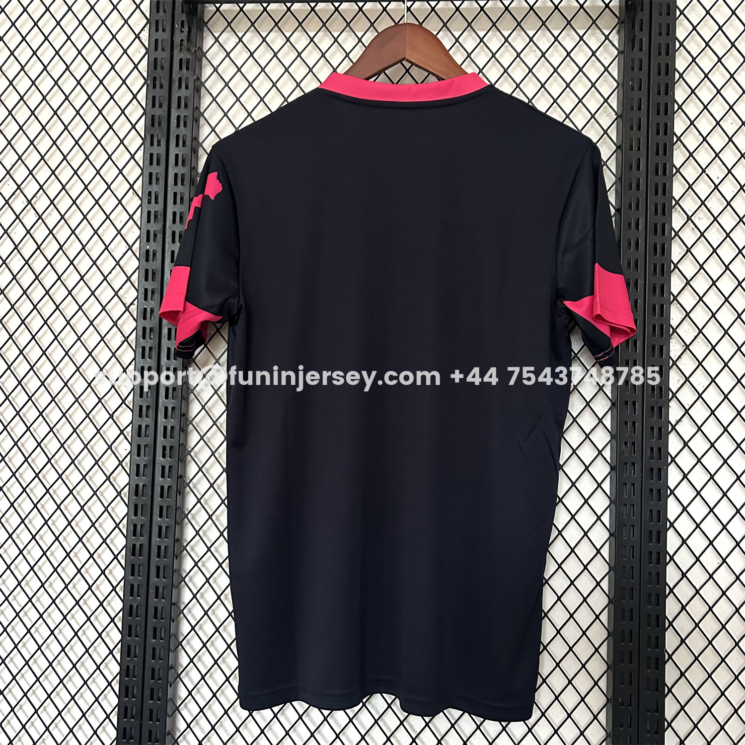 Funinjersey-Morocco 25-26 Black Pink Training Jersey - Fans Version
