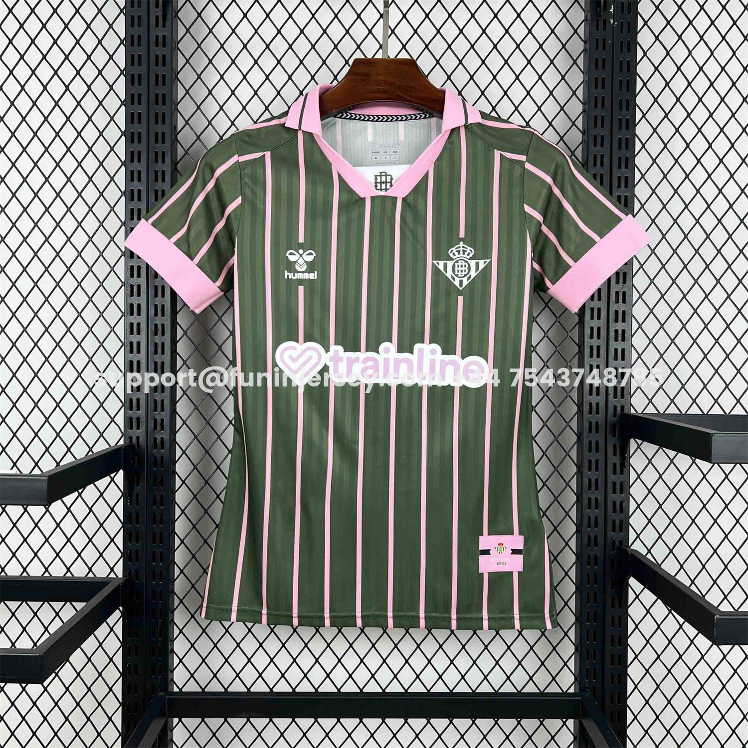 Funinjersey-Women's Real Betis 25-26 Pre-Match Jersey