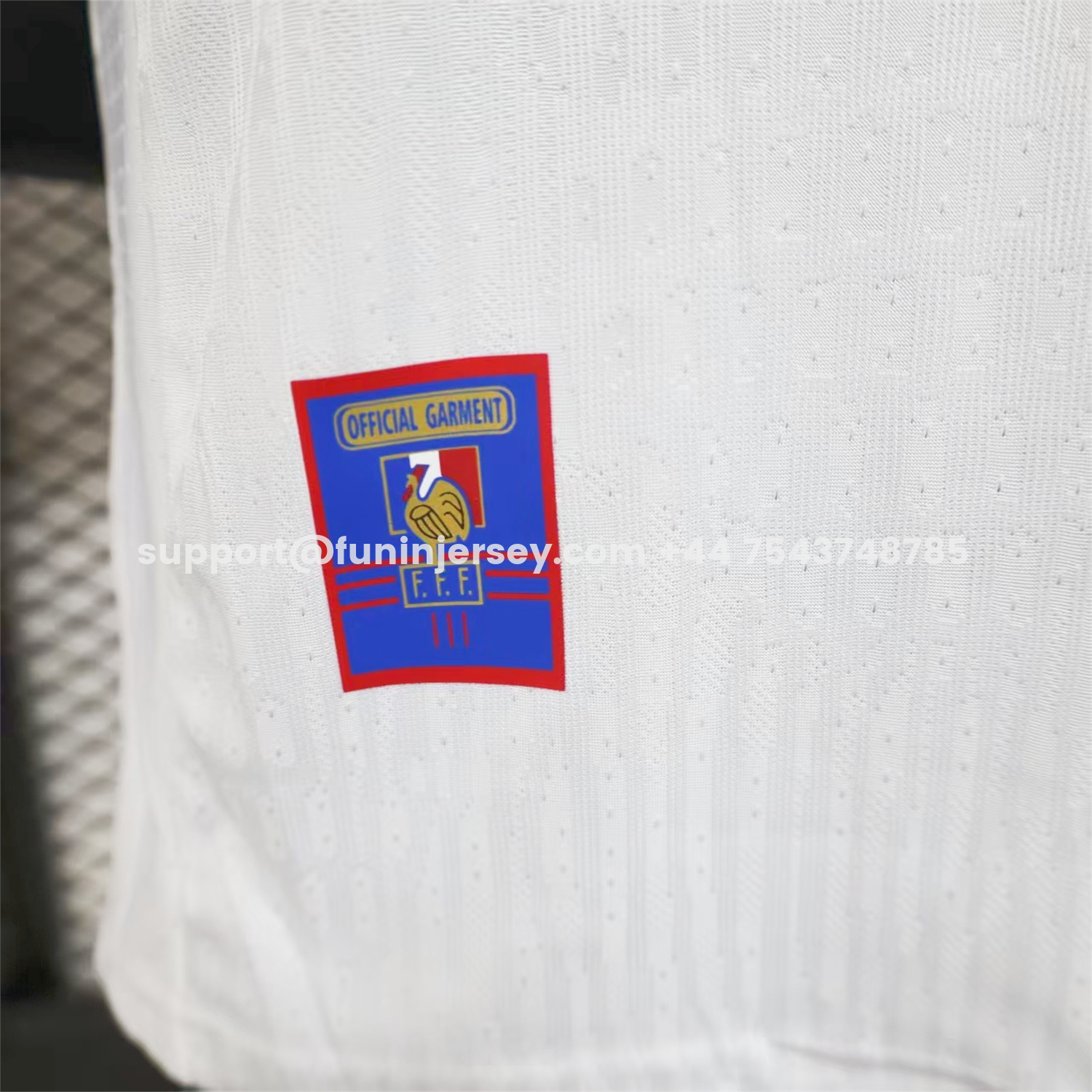 Funinjersey-Retro France 1998 Away White Jersey - Player Version