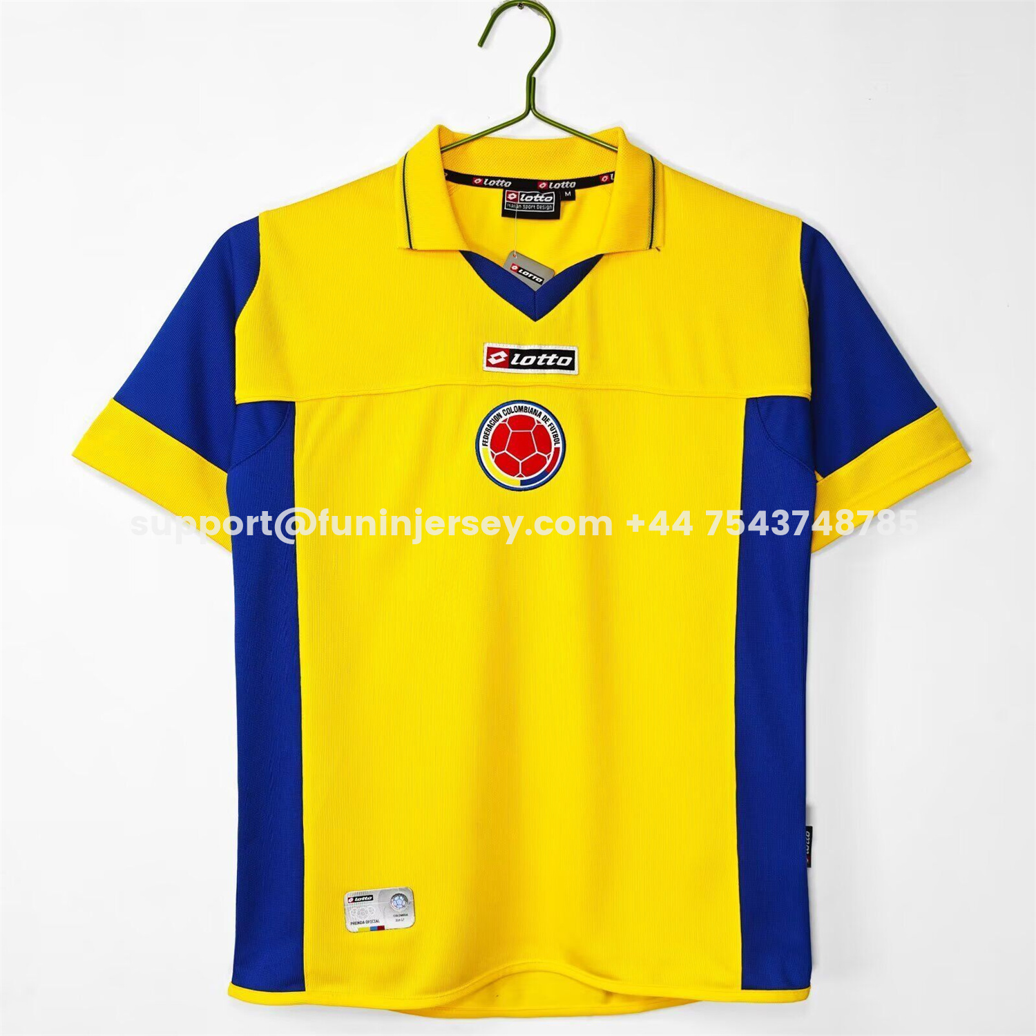Funinjersey-Retro Colombia 2003-05 Home Jersey