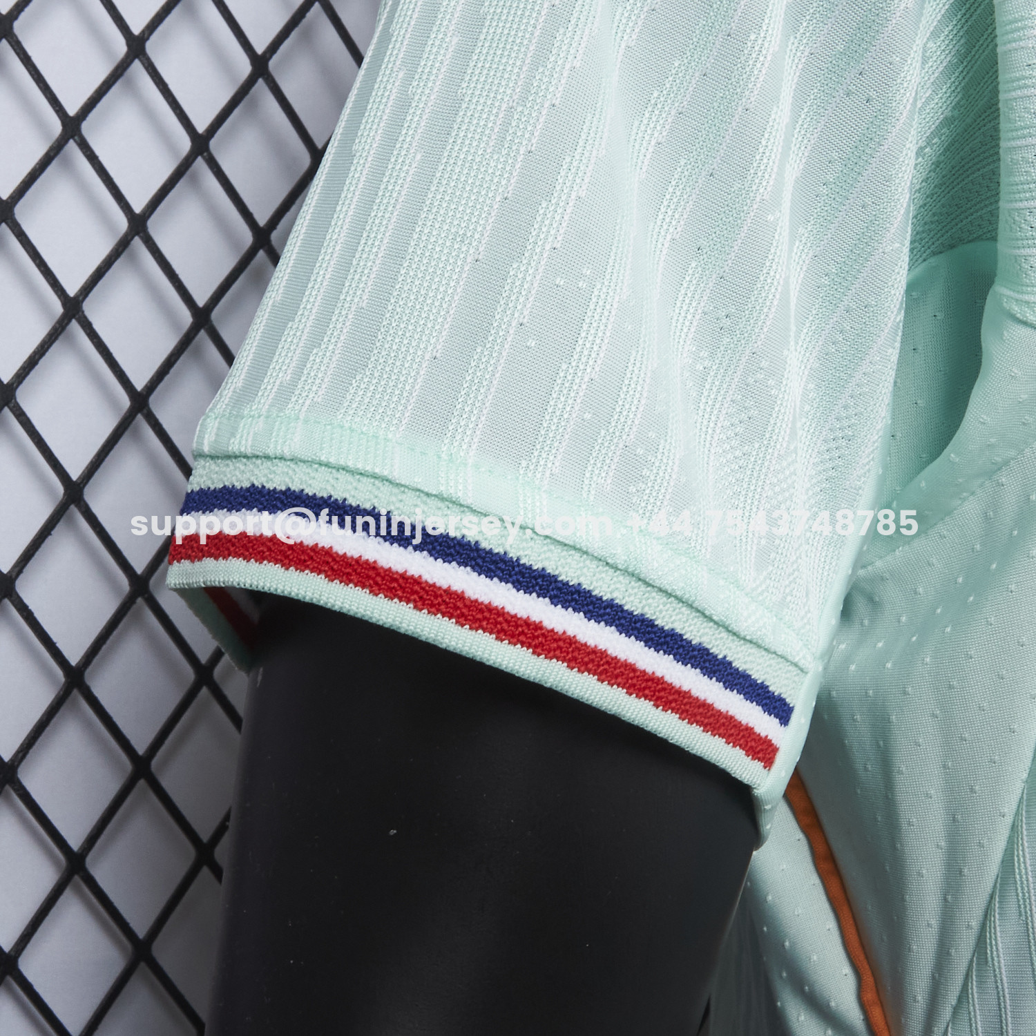 Funinjersey-France 2026 Away Mint Green Jersey - Player Version