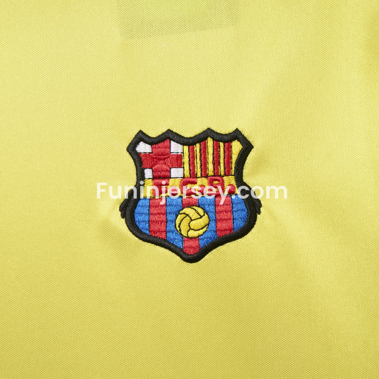 Funinjersey-Retro Barcelona 1982-84 Away Yellow Jersey