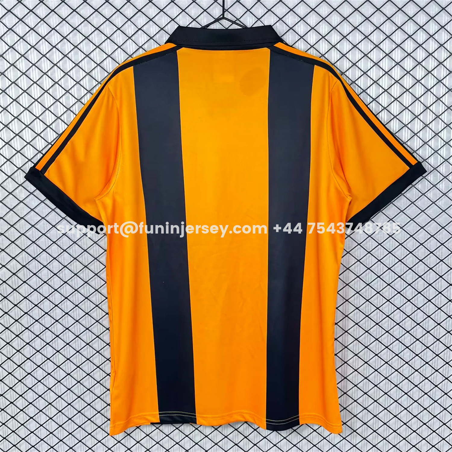 Funinjersey-Retro Hull City 1981-82 Home Jersey