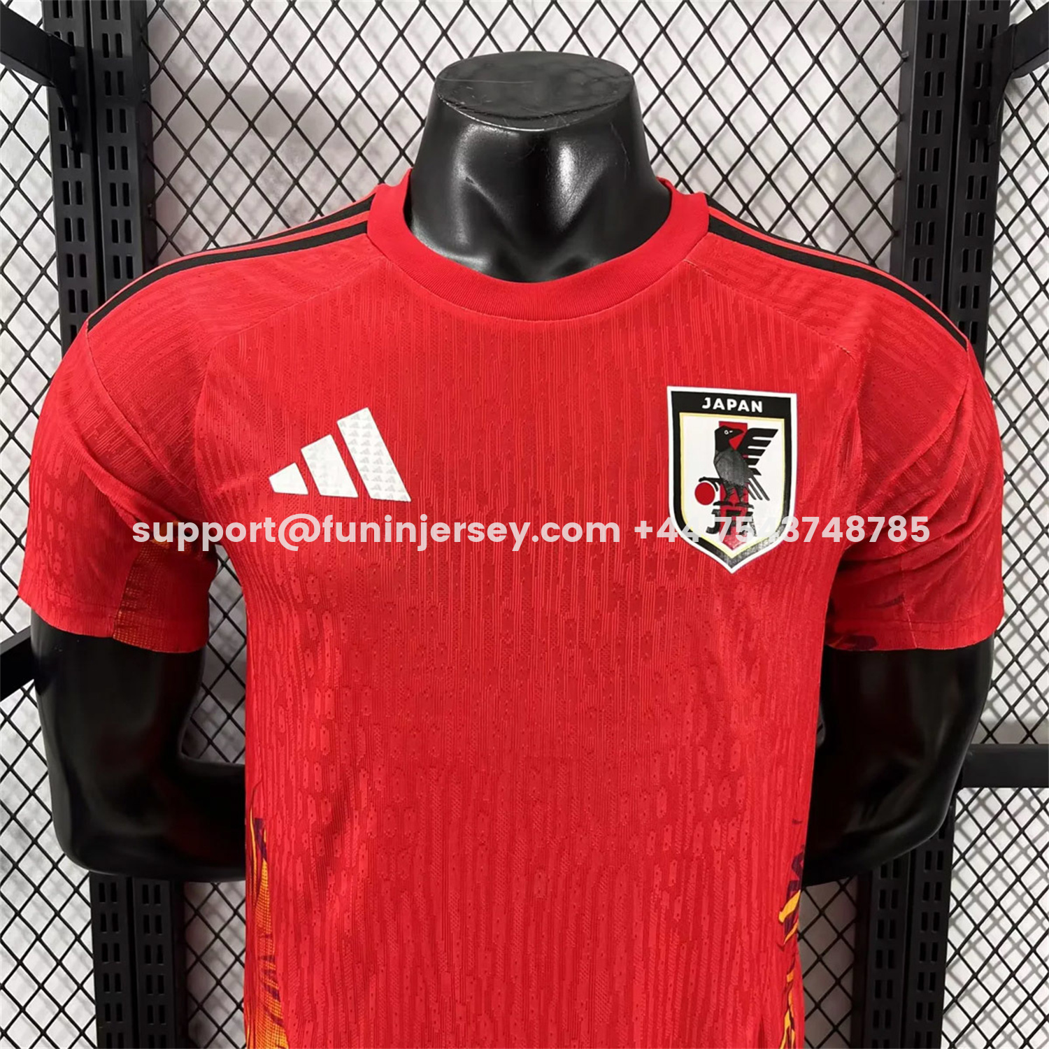 Funinjersey-Japan 2026 Goalkeeper Red Jersey - Player Version