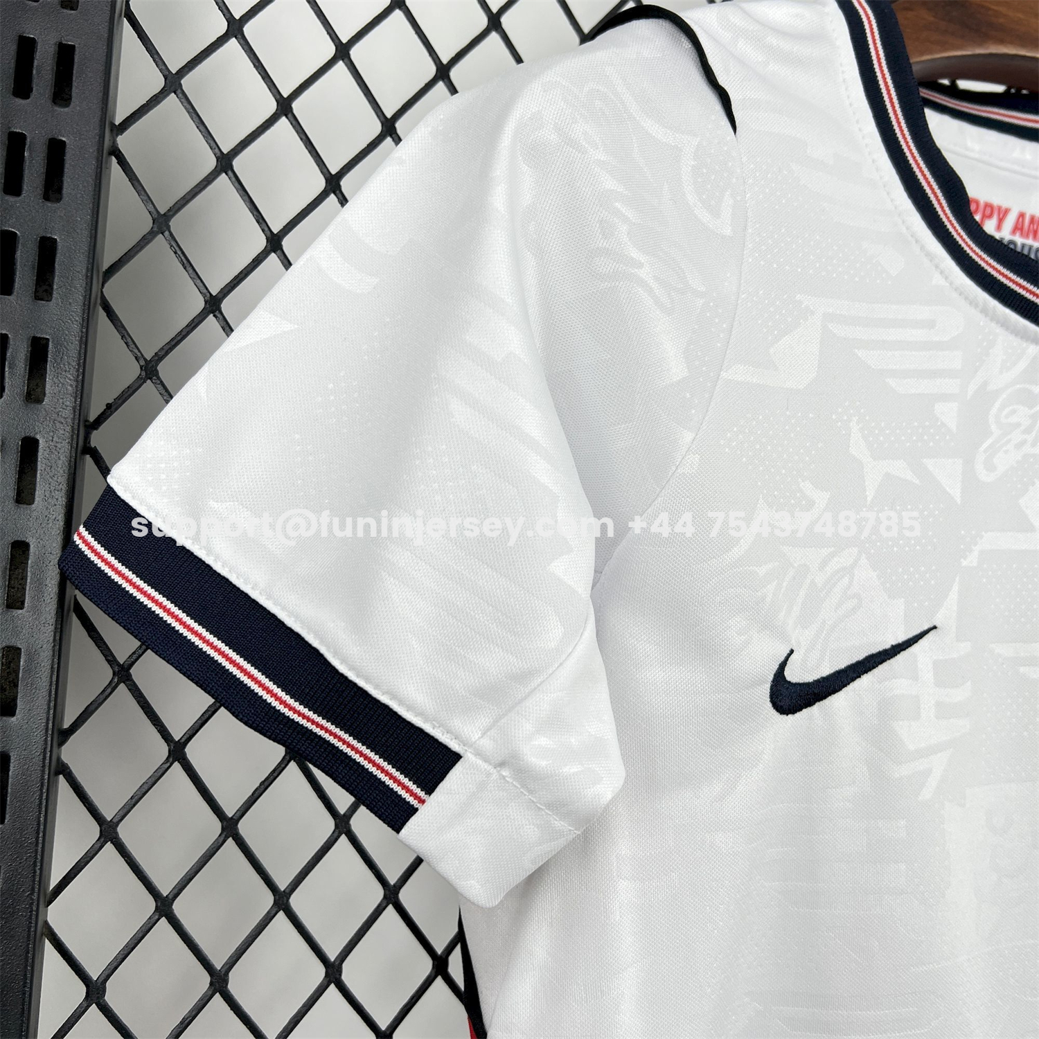 Funinjersey-England 2026 Home White Men's Adult Jersey Set - Fans Version