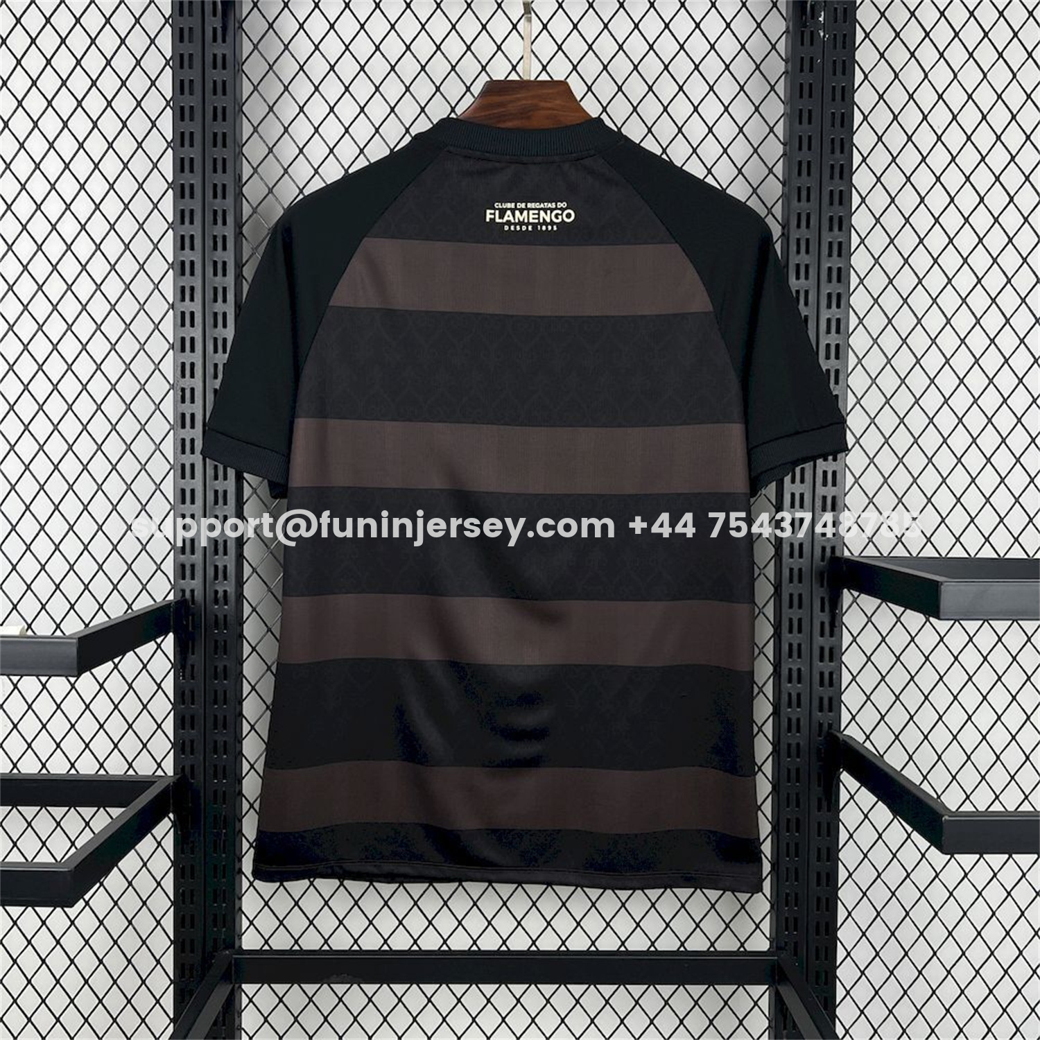Funinjersey-Flamengo 25-26 Brown And Black Special Jersey - Fans Version