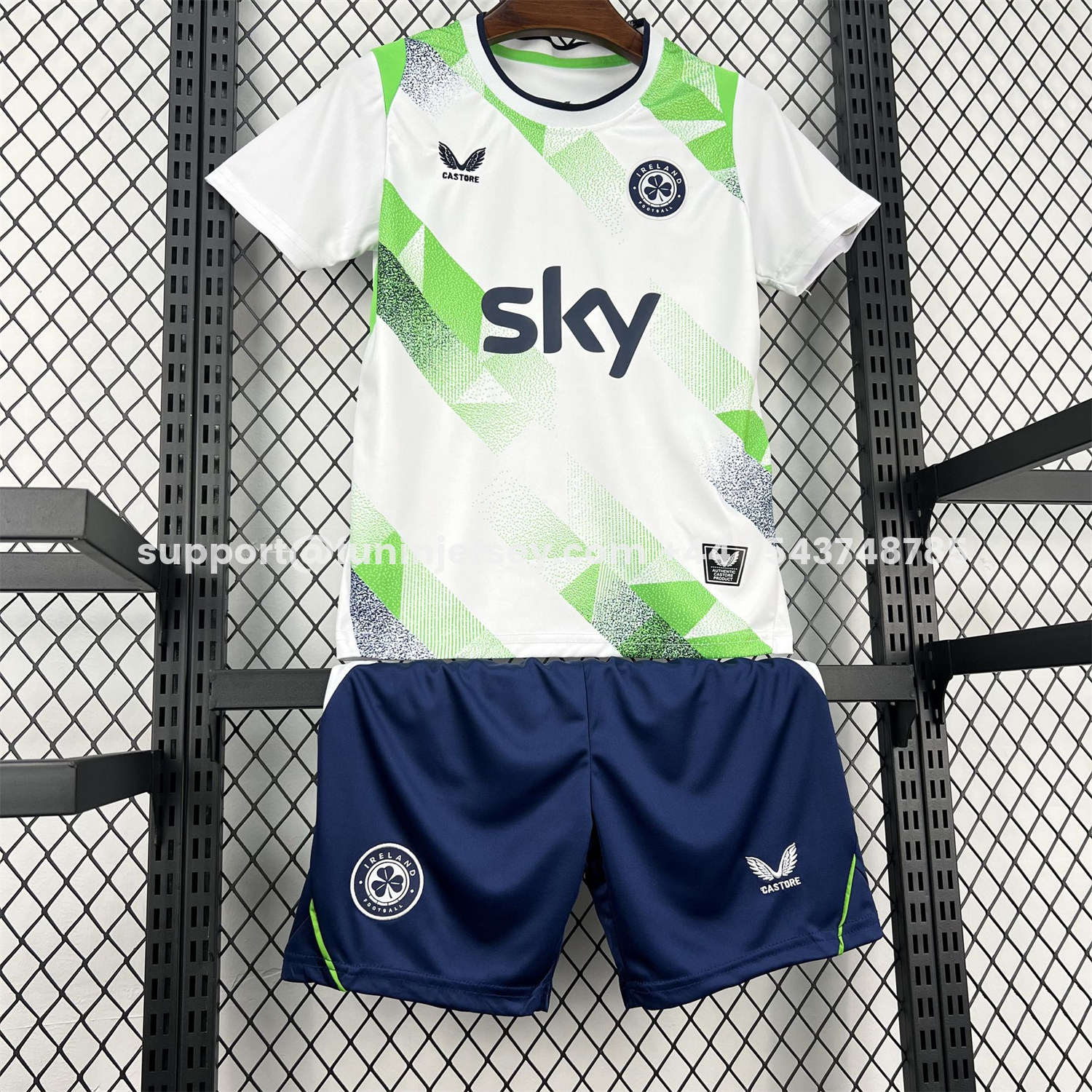 Funinjersey-Ireland 2026 Away Kids Kit