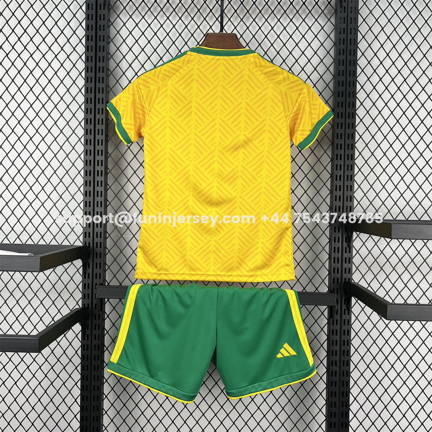 Funinjersey-South Africa 2026 Home Kids Kit
