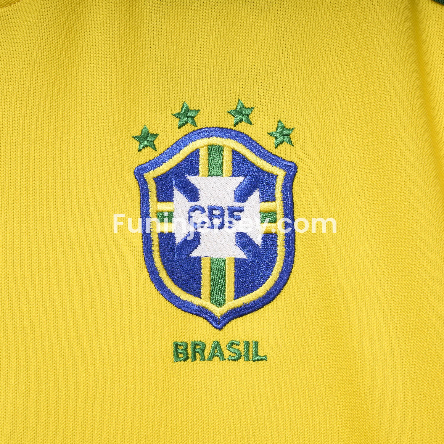 Funinjersey-Retro Brazil 1998 Home Jersey