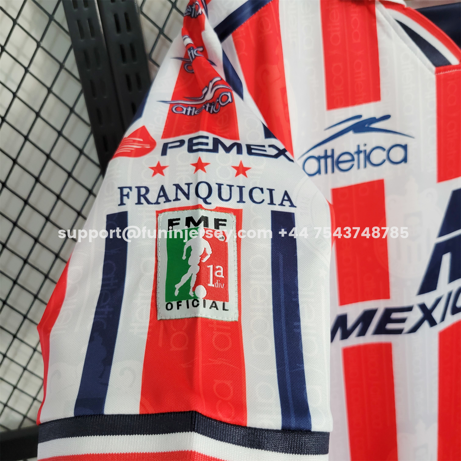 Funinjersey-Retro Chivas de Guadalajara 1997-98 Home Jersey