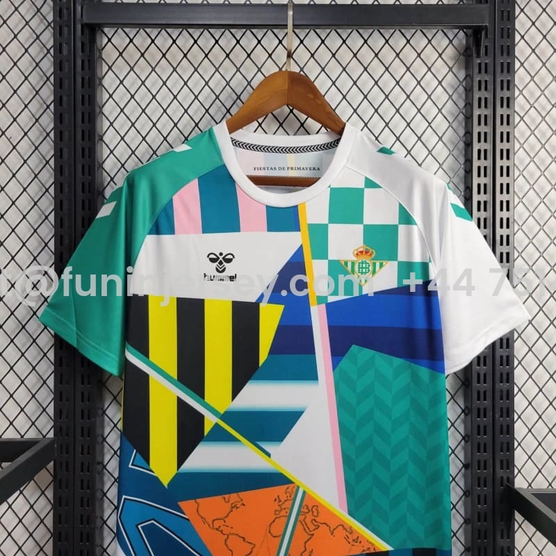 Funinjersey-Real Betis 2024 Spring Festival Pre-match Jersey - Fans Version