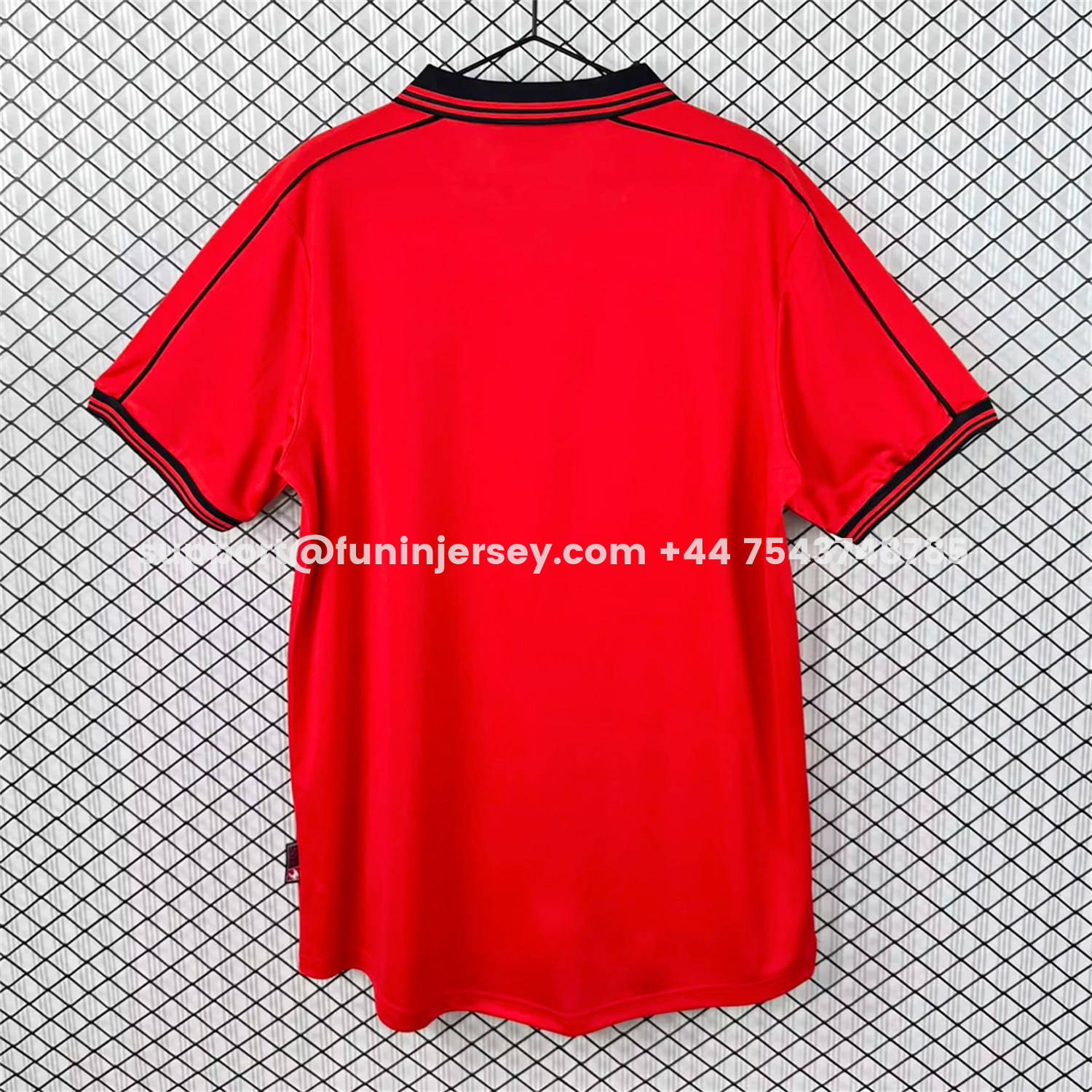Funinjersey-Retro Osasuna 1998-99 Home Jersey