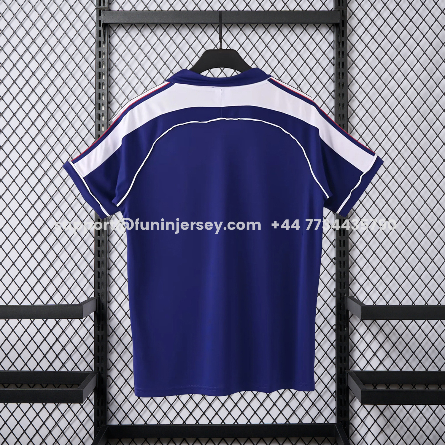 Funinjersey-Retro Universidad De Chile 1999-00 Home Blue Jersey