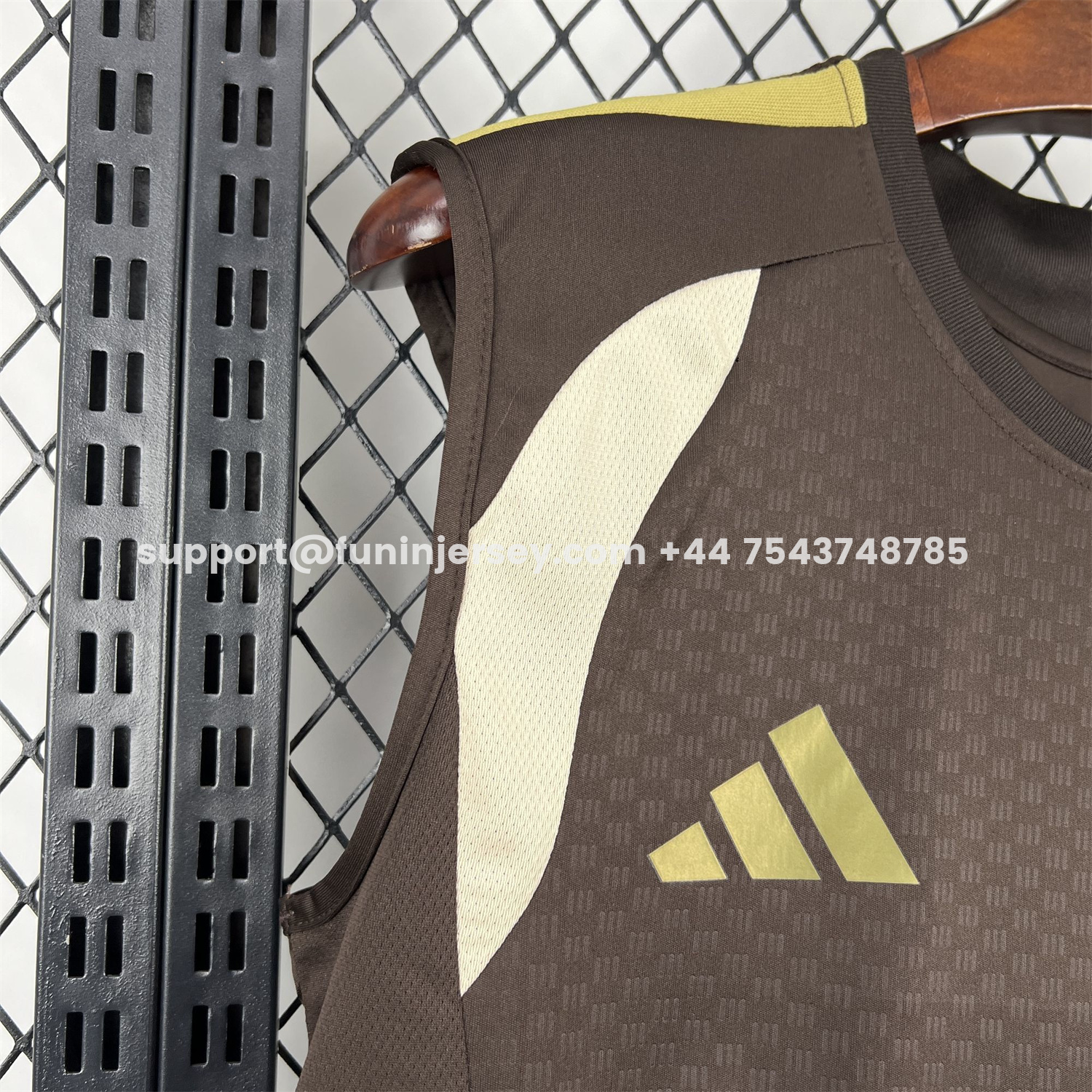 Funinjersey-Flamengo 25-26 Brown Special Training Vest - Fans Version