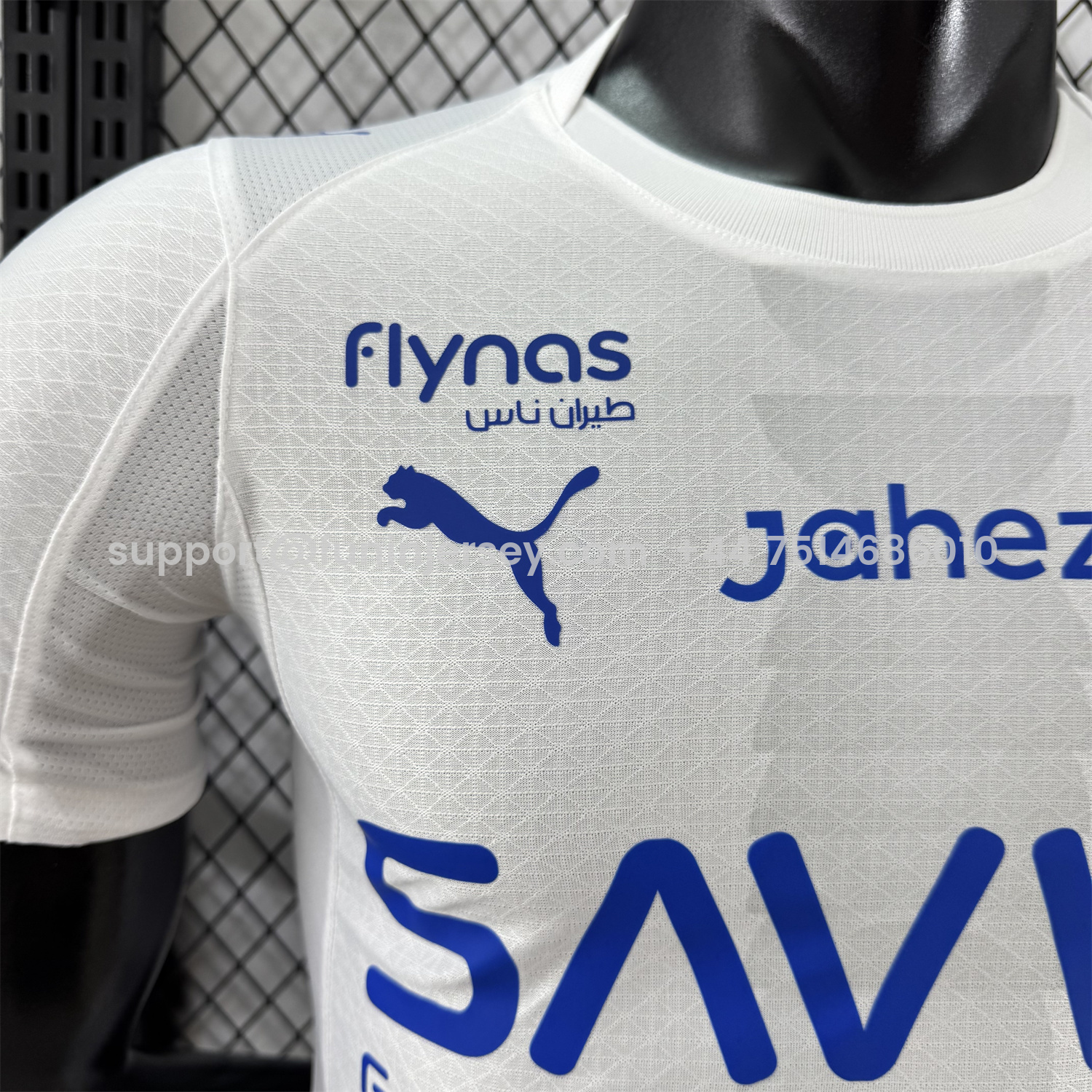 Funinjersey-Al Hilal Riyadh Crescent 25-26 Away Jersey With Chest Sponsor - Player Version