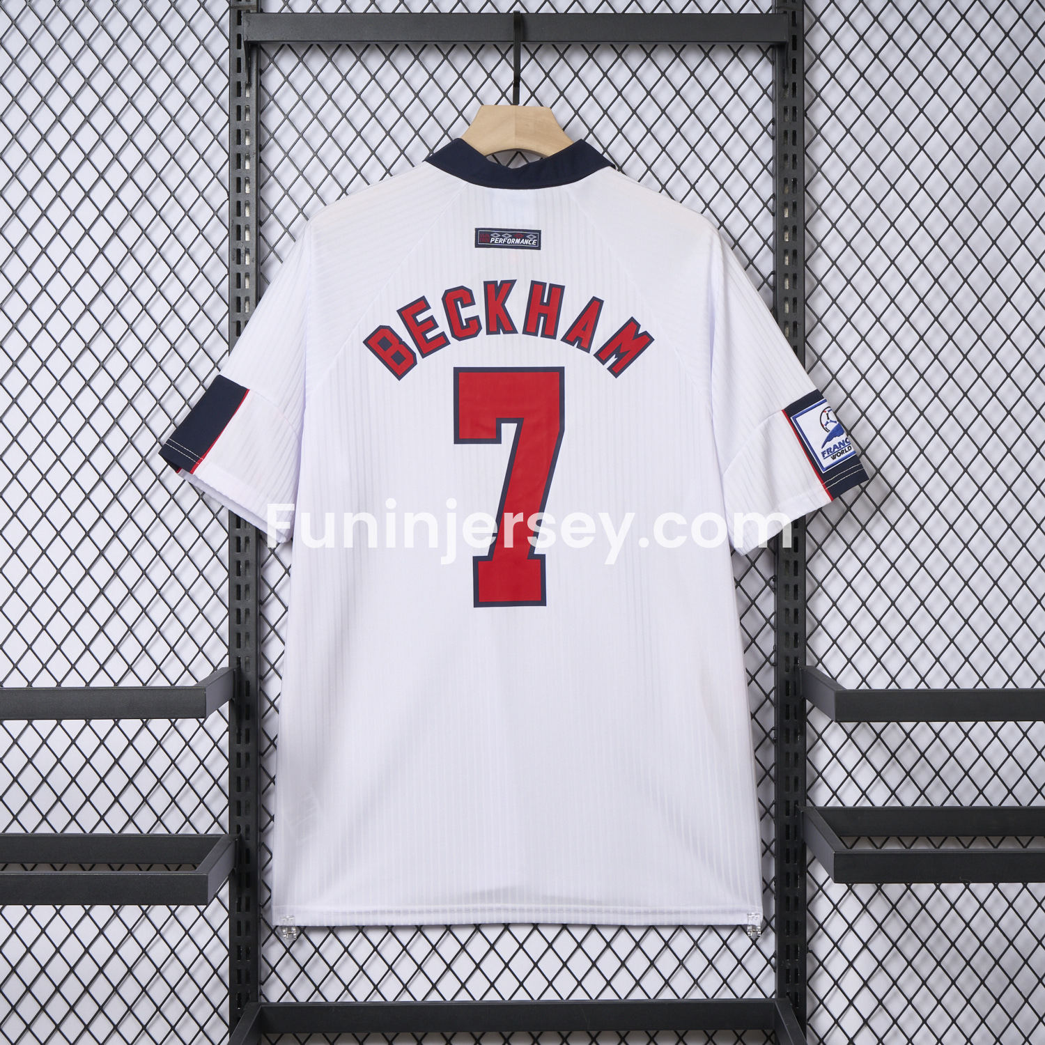 Funinjersey-Retro England 1998 Home Jersey