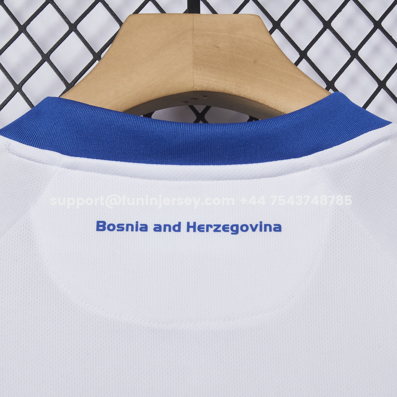 Funinjersey-Bosnia and Herzegovina 2025 Away Jersey - Fans Version