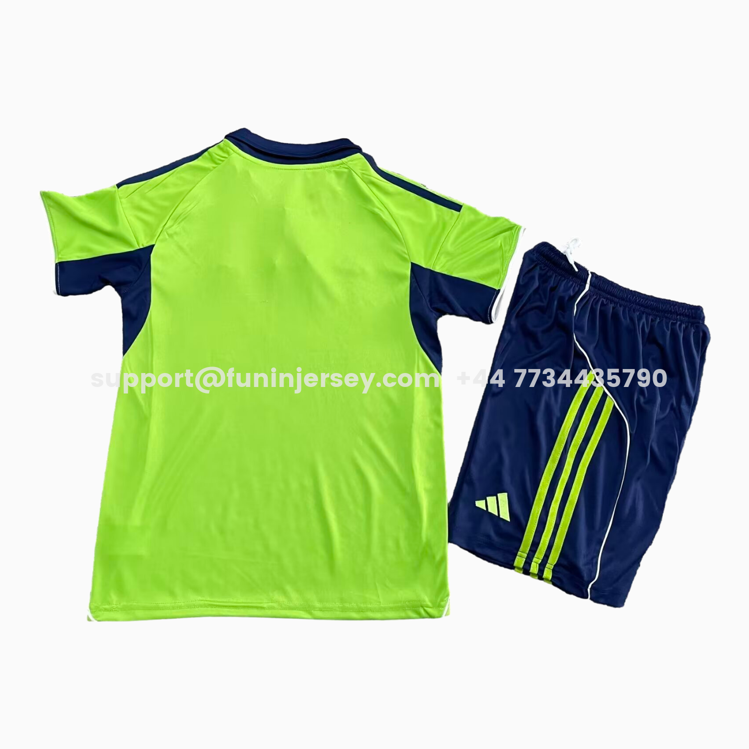 Funinjersey-Fulham 25-26 Away Green Kids Kit