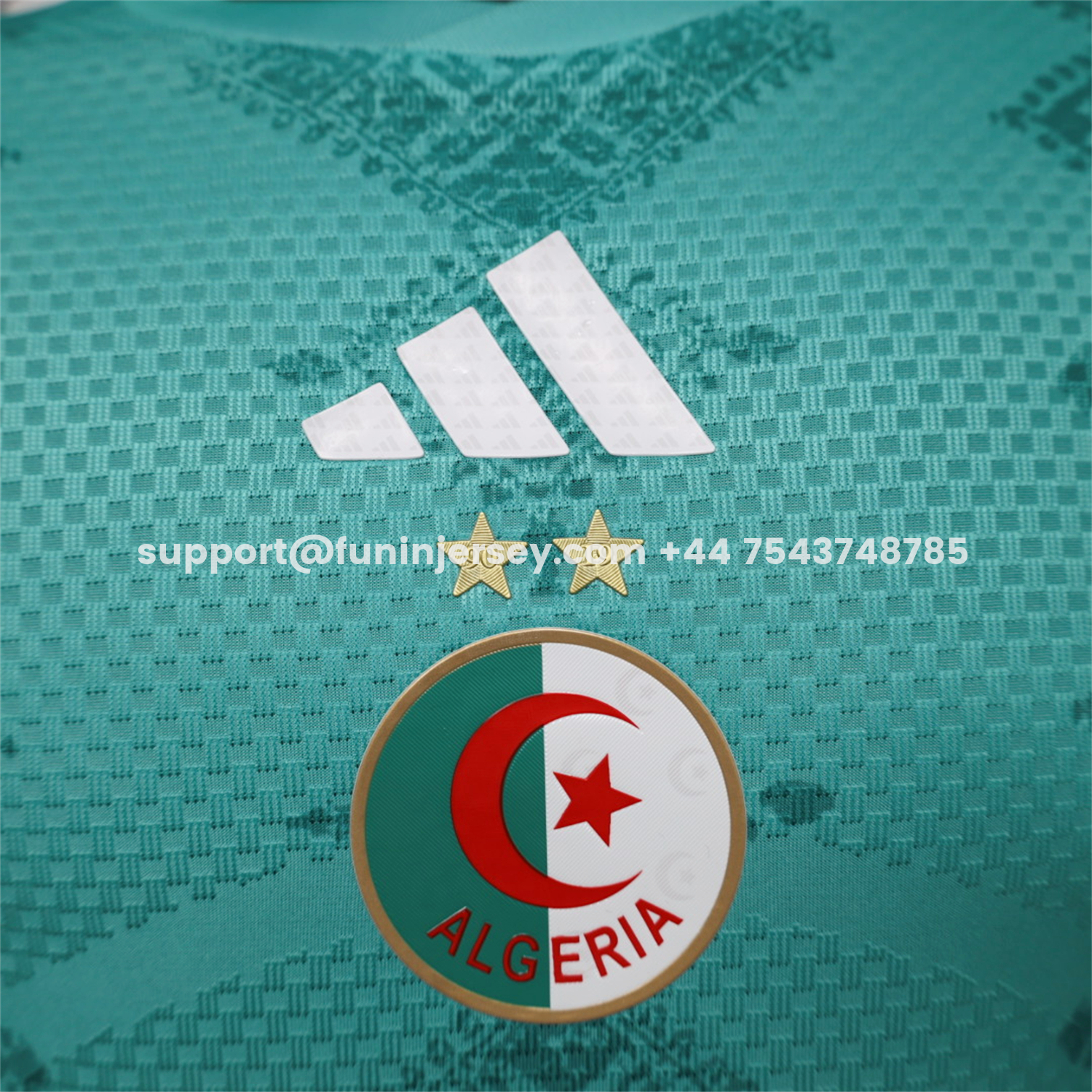 Funinjersey-Algeria 2026 Turquoise Special Jersey - Player Version