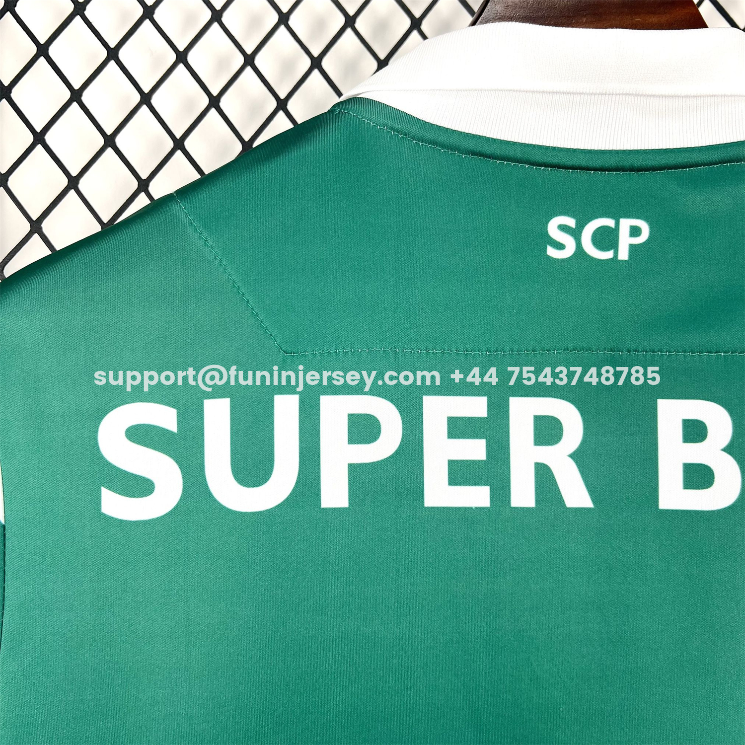 Funinjersey-Retro Sporting CP 2018-19 Home Jersey