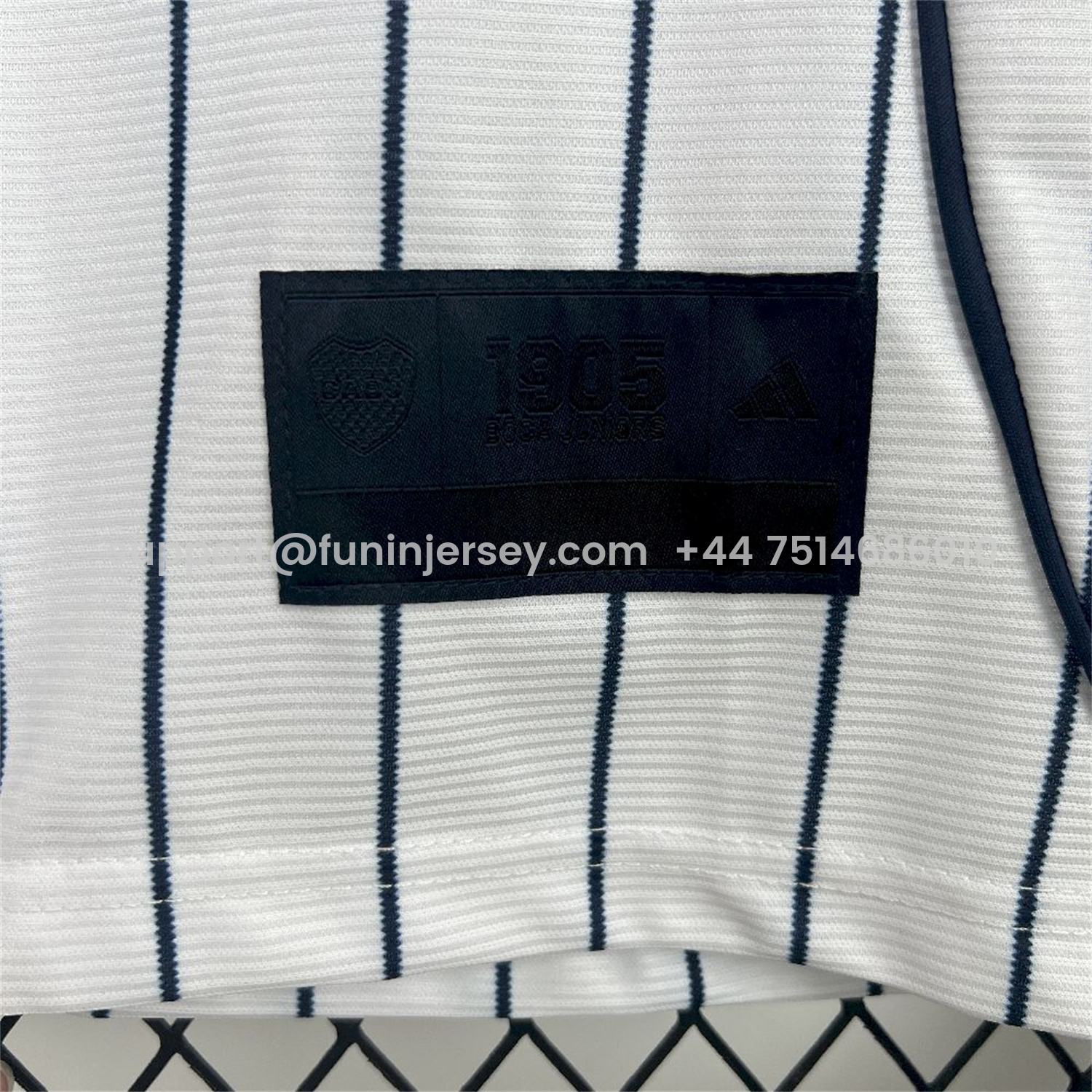 Funinjersey-Boca Juniors 25-26 White Baseball Jersey