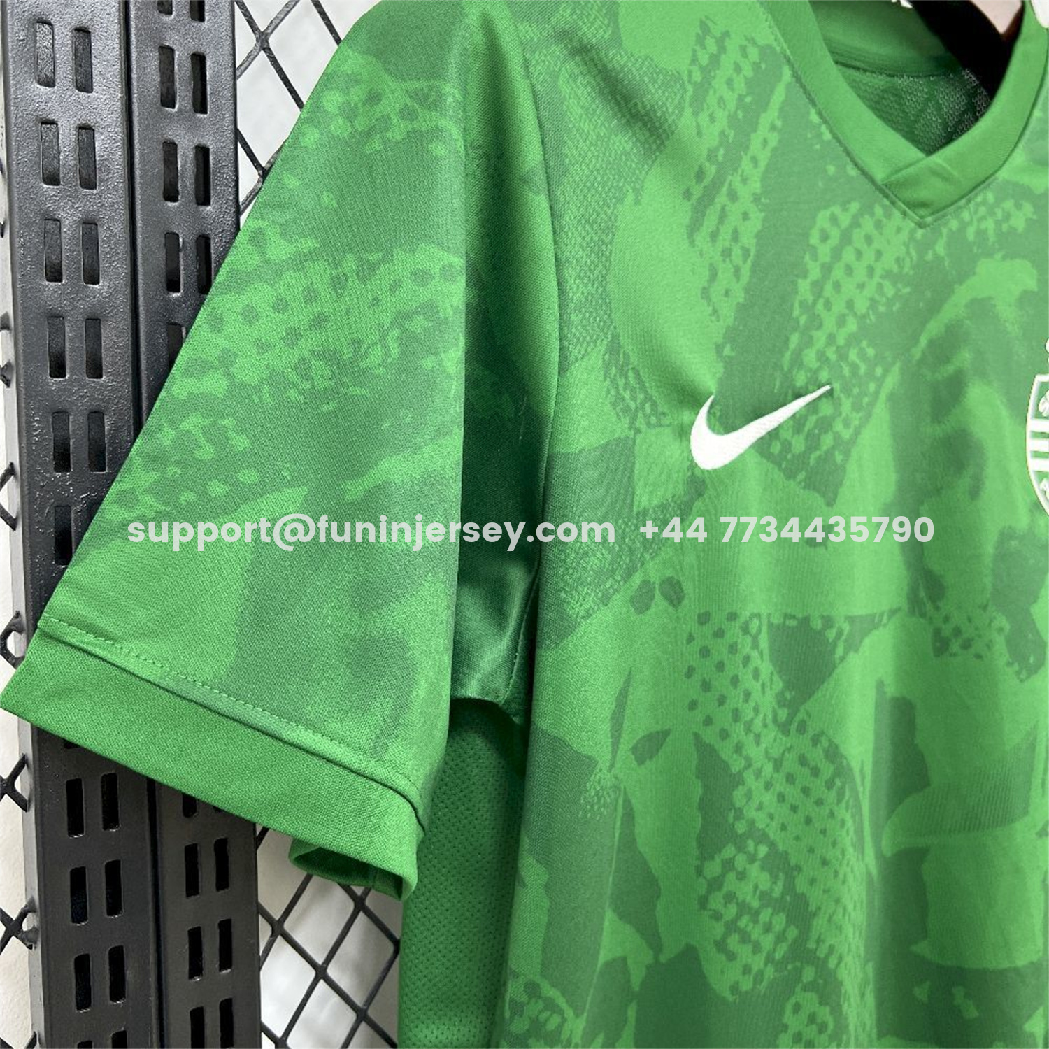 Funinjersey-Sporting CP 25-26 Green Training Jersey - Fans Version