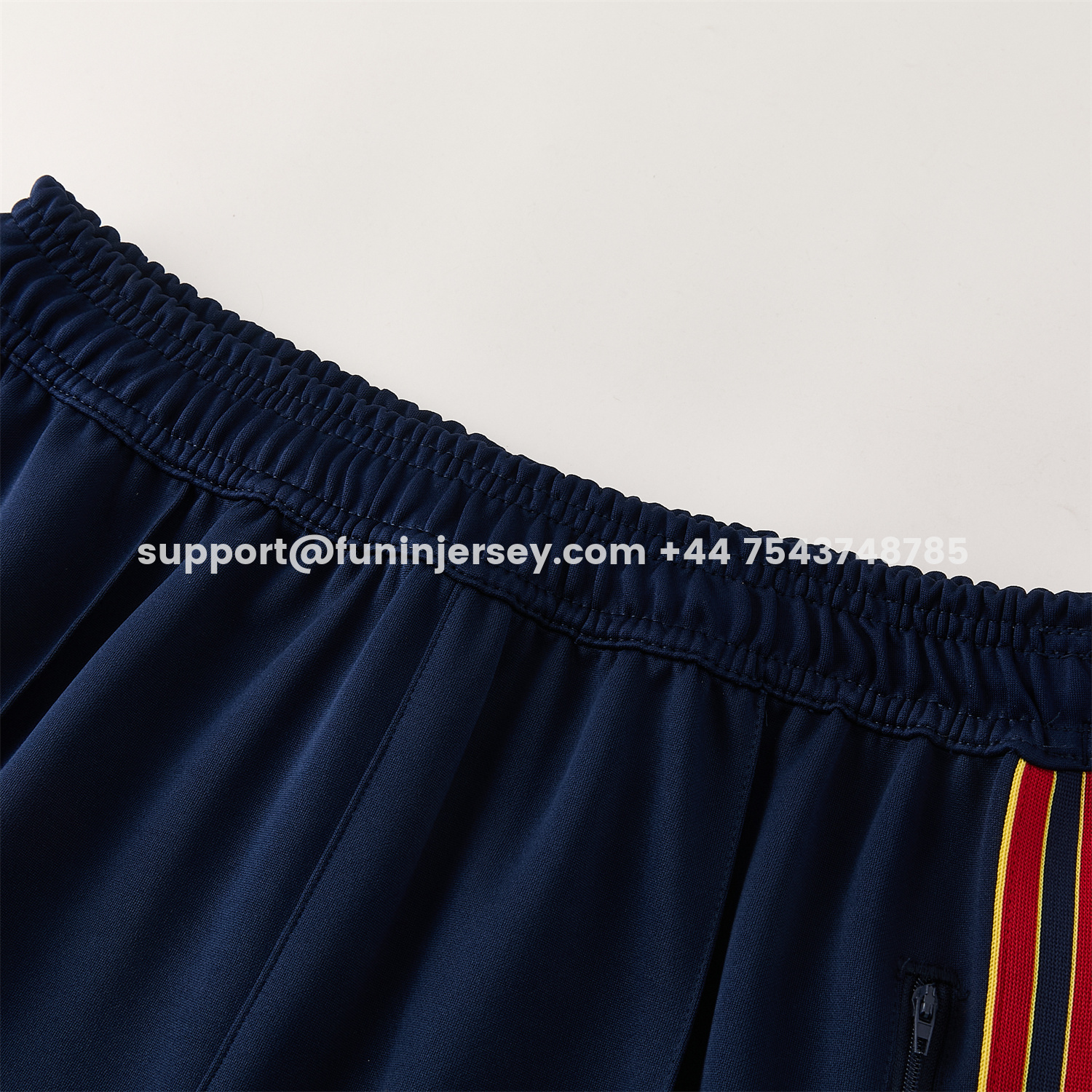 Funinjersey-AS Roma 25-26 Originals LFSTLR Jacket Training Tracksuit - White Top and Blue Pant