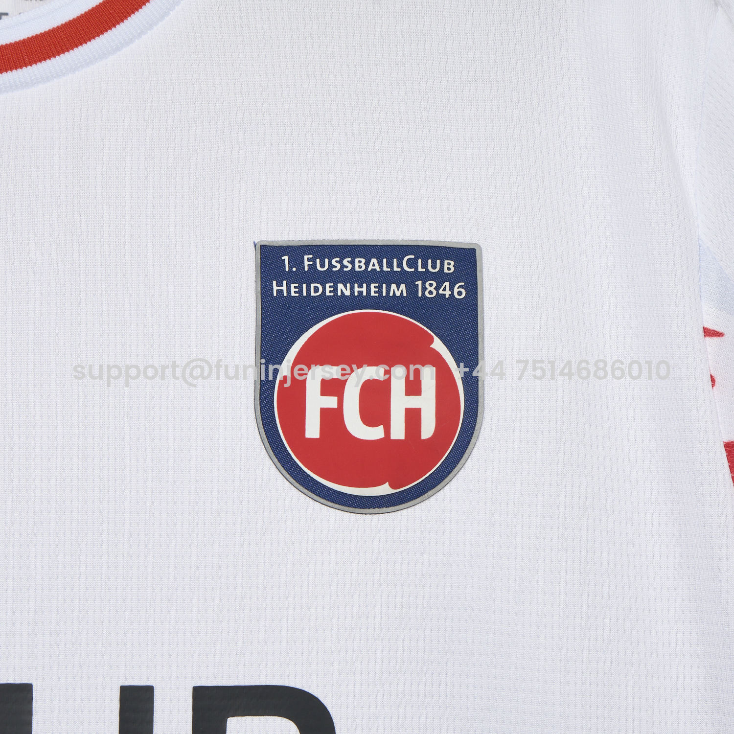 Funinjersey-FC Heidenheim 25-26 Third Jersey - Fans Version