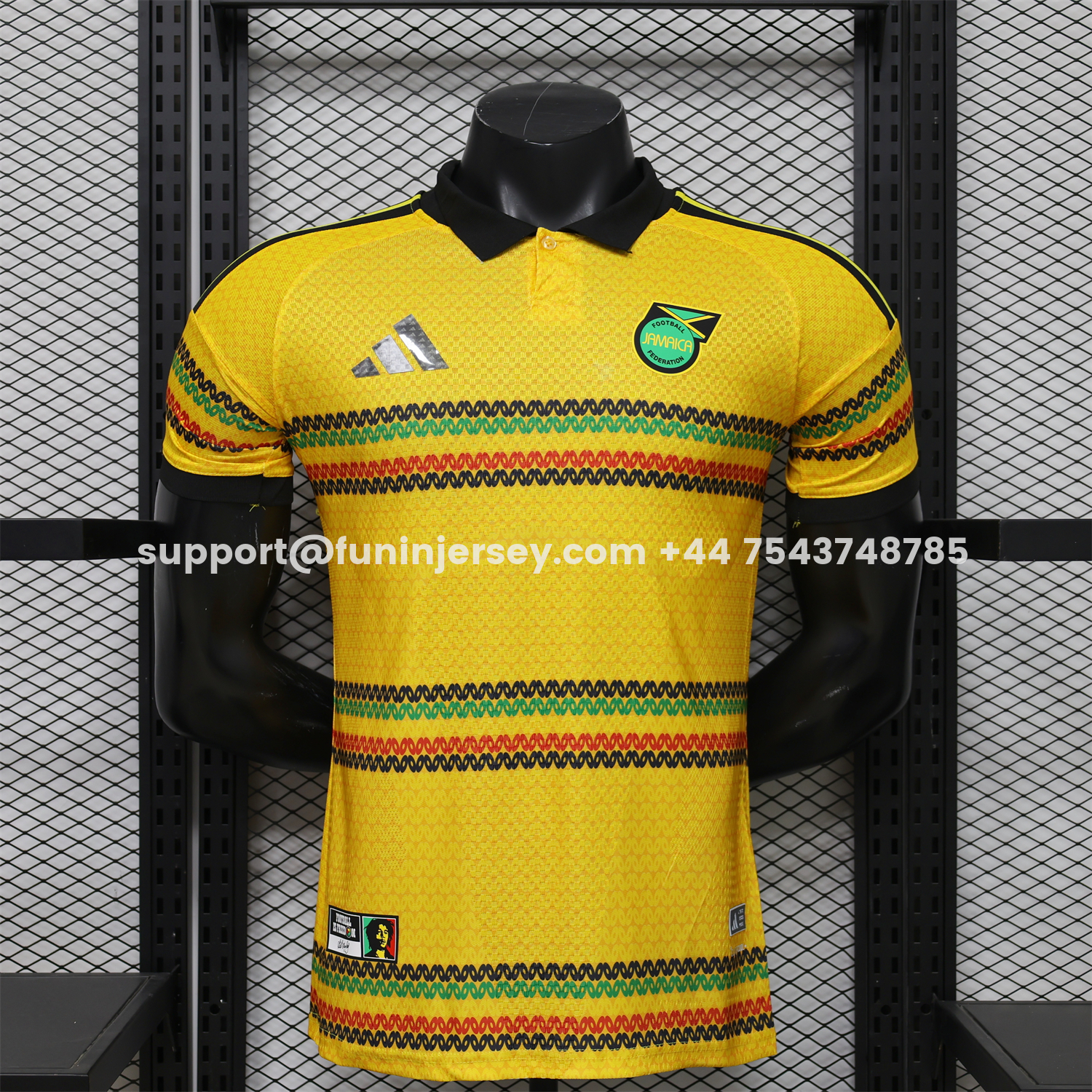 Funinjersey-Jamaica 2026 Home Jersey - Player Version