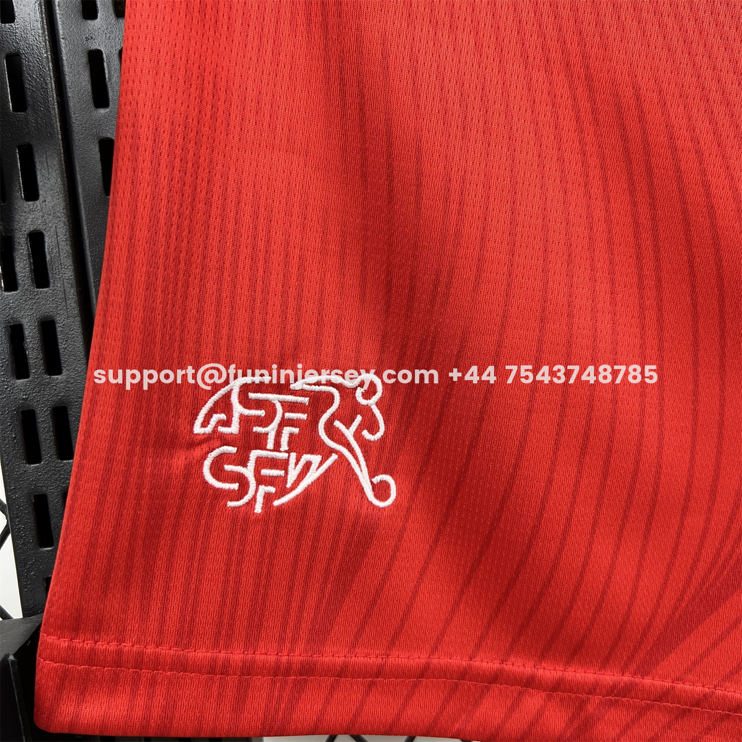 Funinjersey-Switzerland 2026 Home Red Shorts - Fans Version