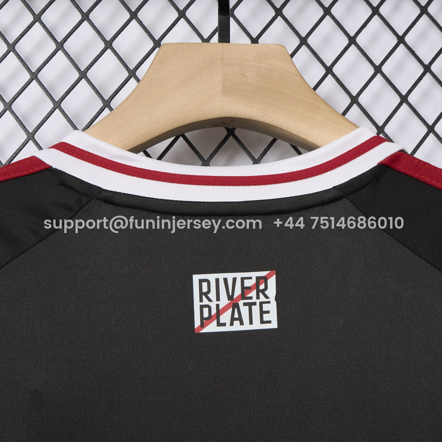 Funinjersey-River Plate 25-26 Away Jersey With Chest Sponsor - Fans Version