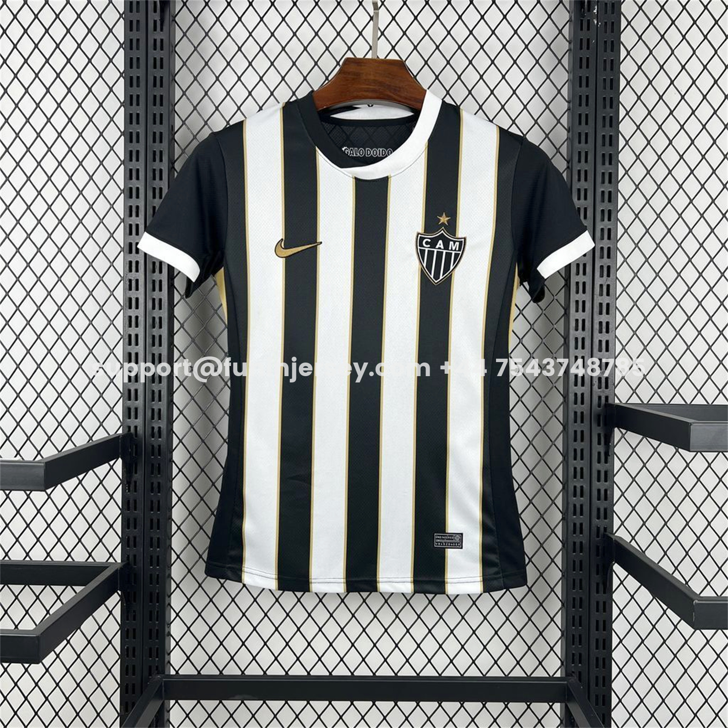Funinjersey-Women's Atletico Mineiro 26-27 Home Unsponsored Jersey