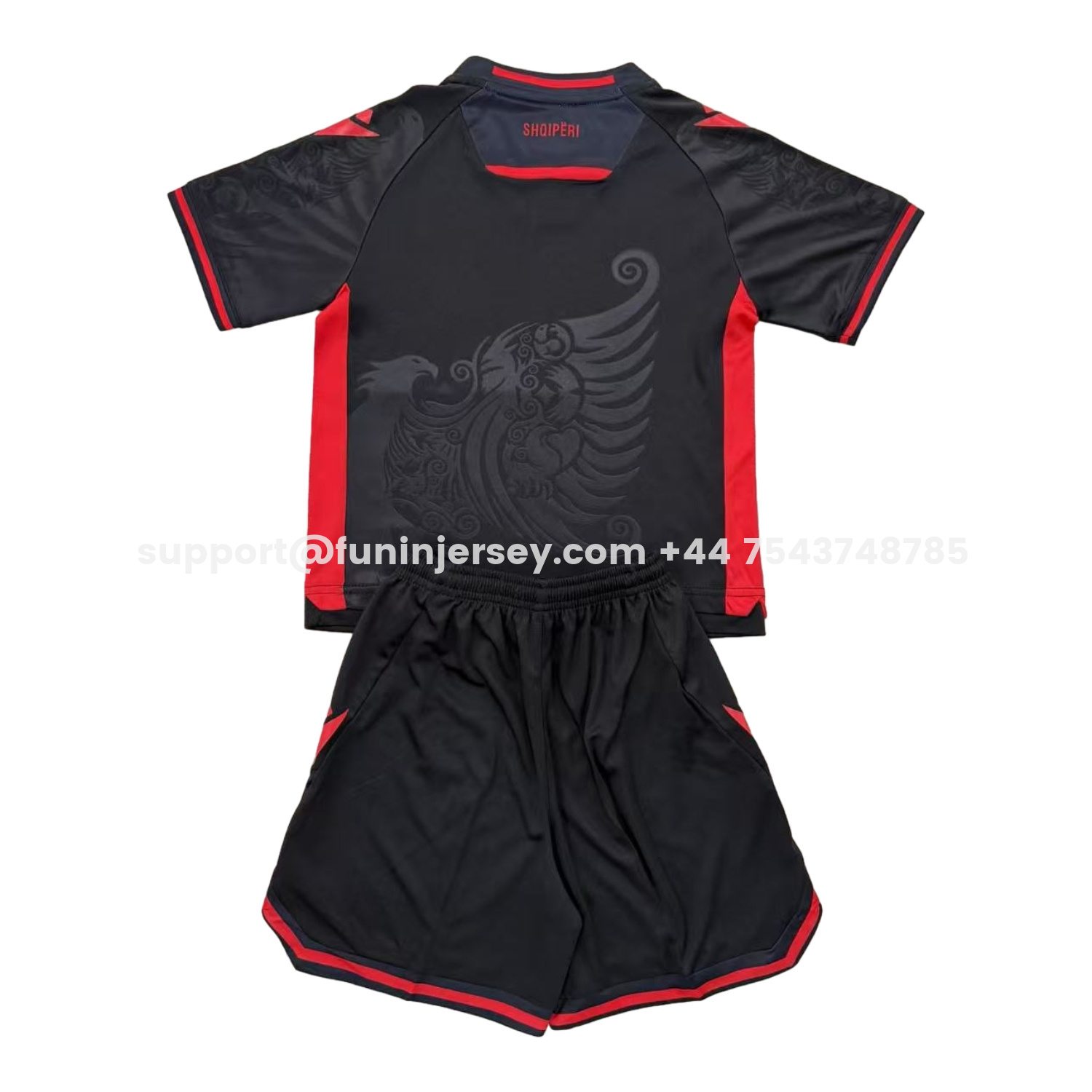 Funinjersey-Albania 25-26 Third Kids Kit