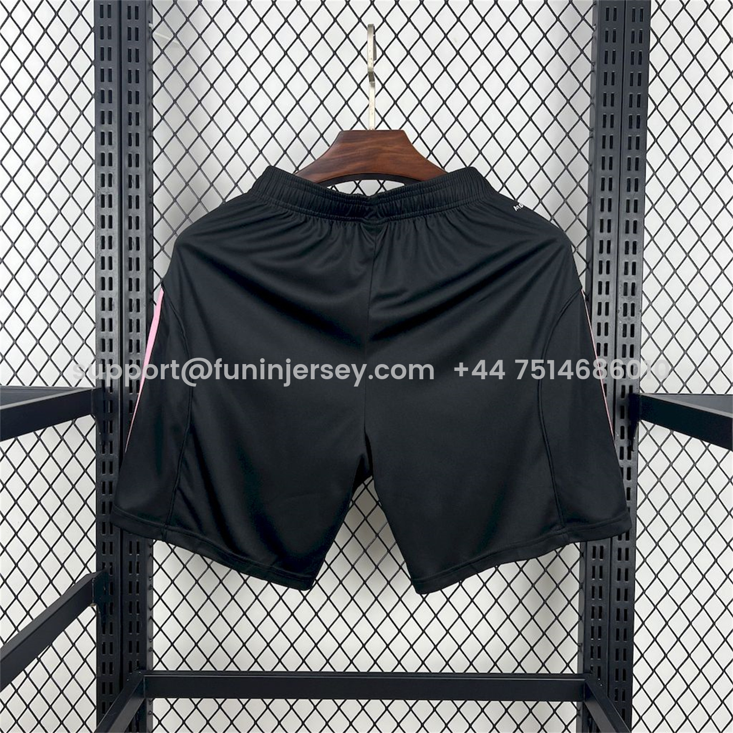 Funinjersey-Juventus 25-26 Home Black Shorts - Fans Version