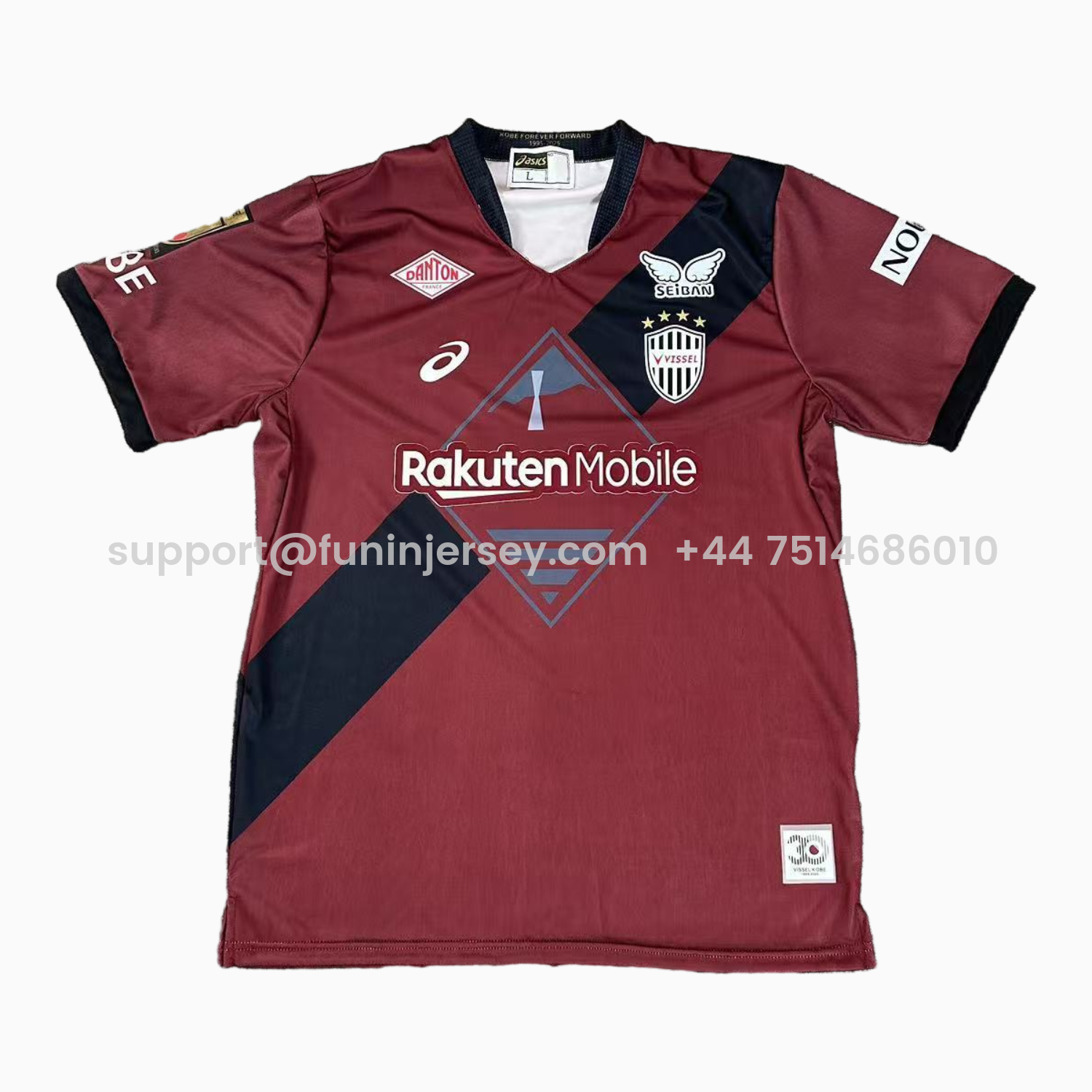 Funinjersey-Vissel Kobe 25-26 Home Jersey - Fans Version