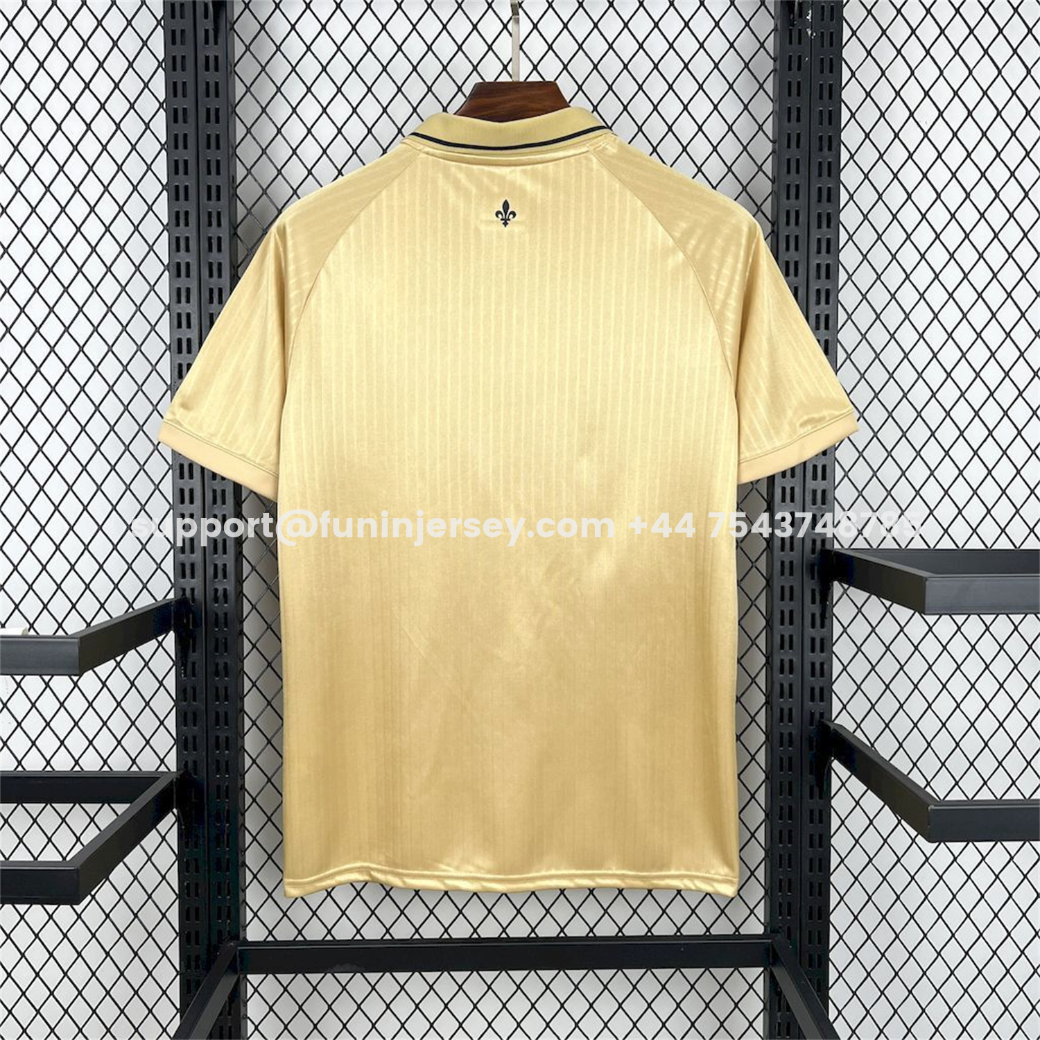 Funinjersey-FC Versailles 25-26 Gold L'Élégant Special Jersey - Fans Version