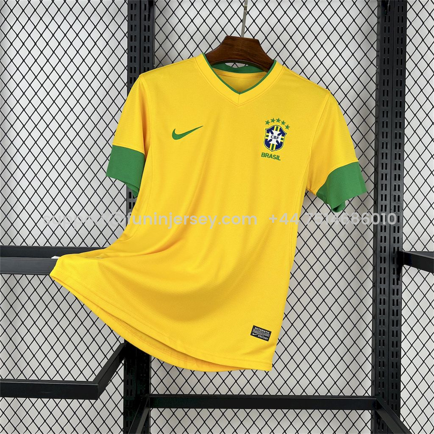 Funinjersey-Retro Brazil 2012 Home Jersey