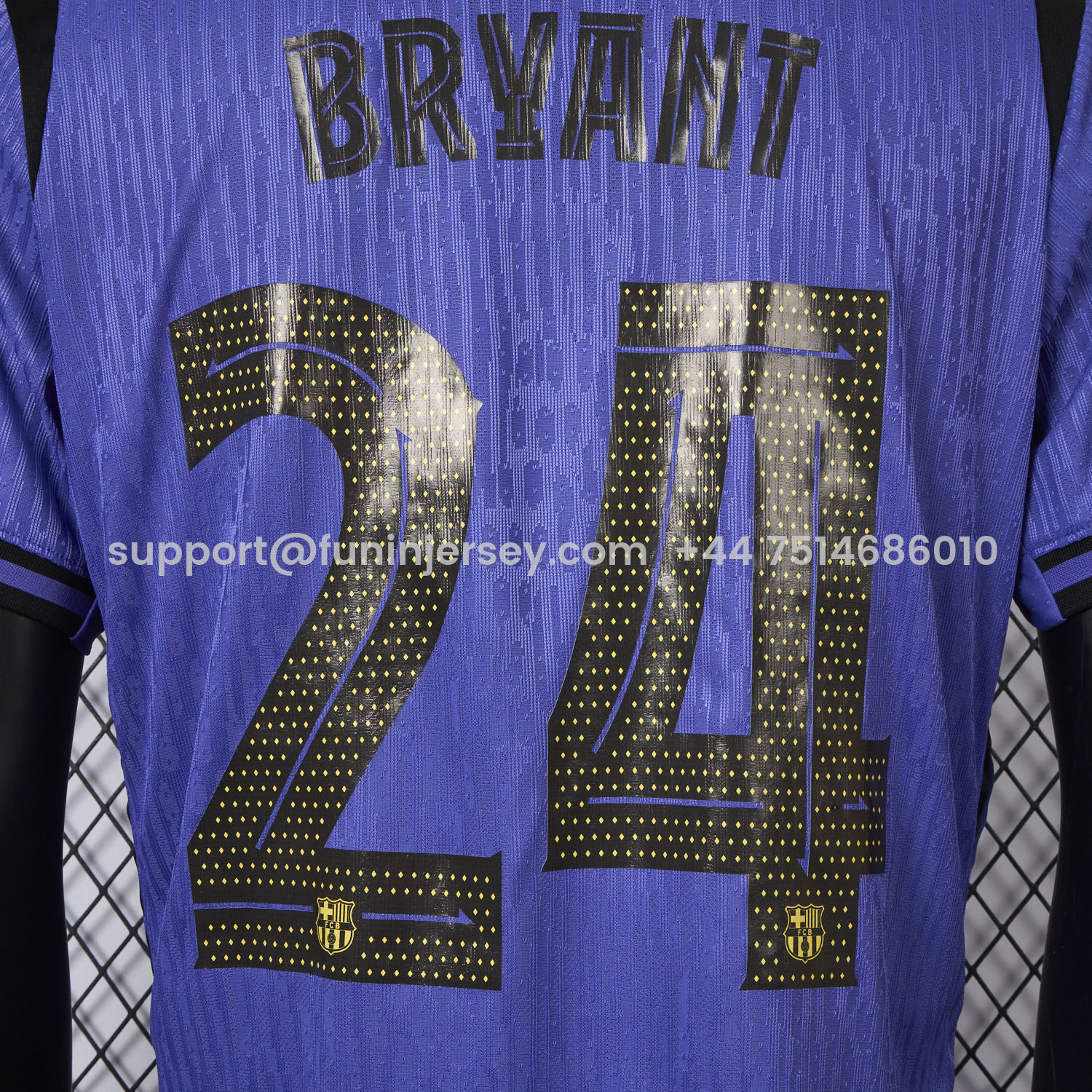 Funinjersey-Barcelona X KB 25-26 Purple Special Jersey - Player Version